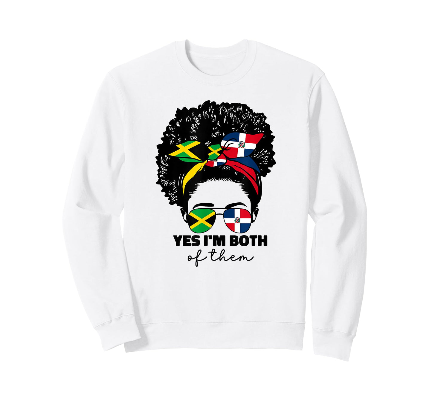 Half Jamaican And Dominican Republic Jamaica Flag Dominicana T-Shirt
