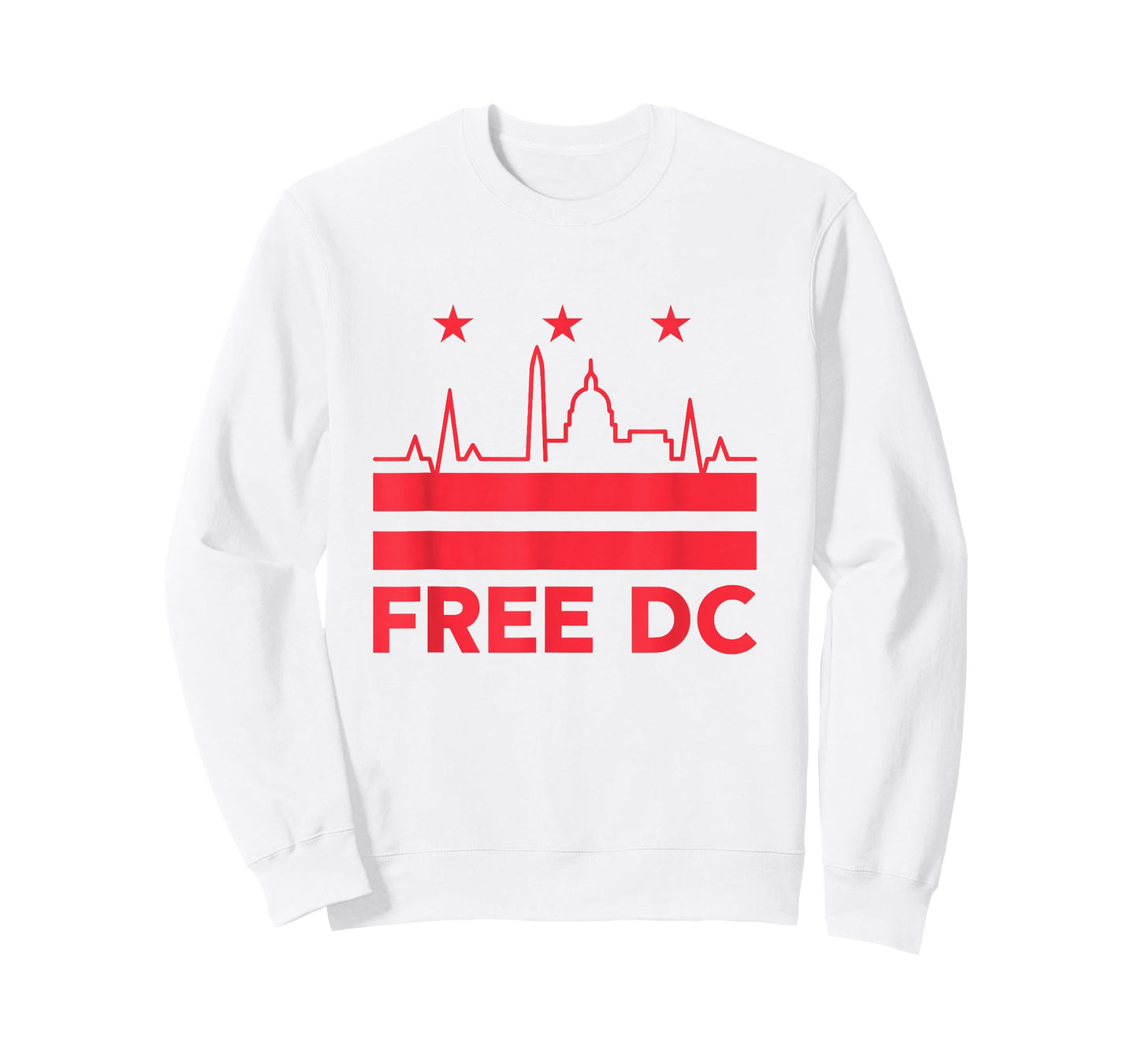 Vintage Free DC Washington Retro Protect Home Rule Quote T-Shirt
