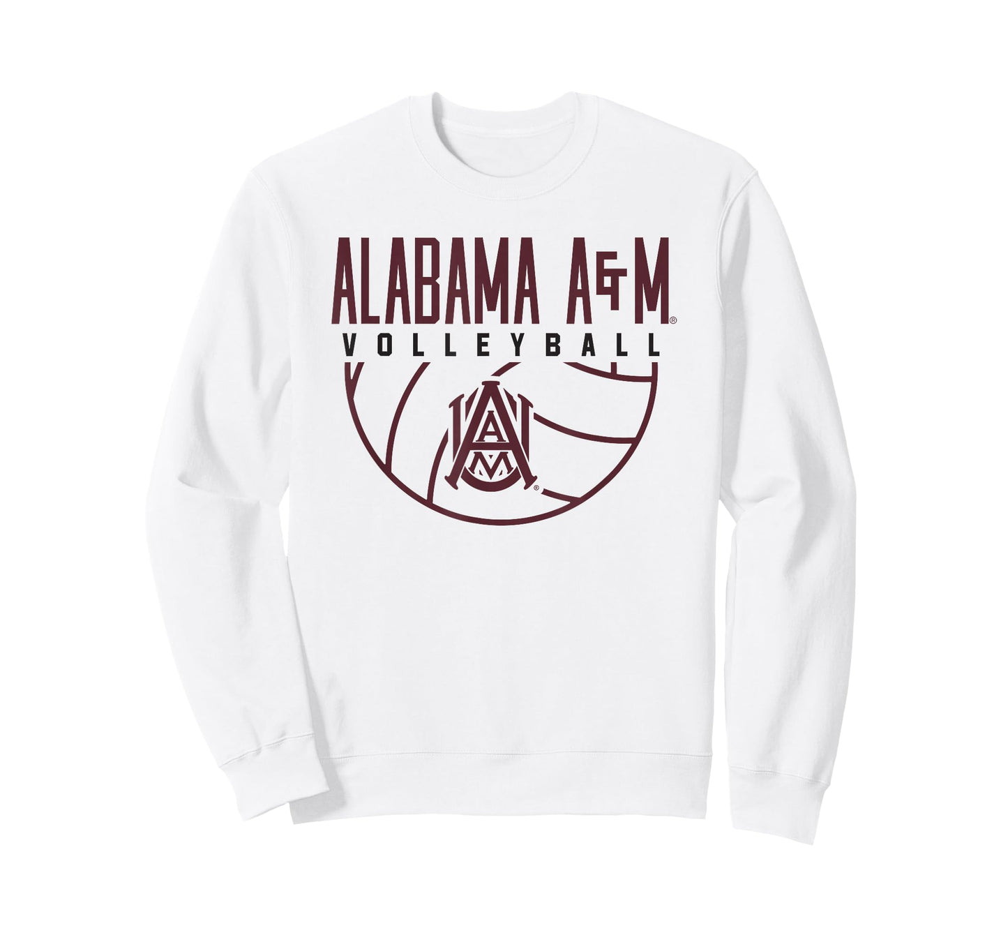 Alabama A&M University Bulldogs Volleyball Arch T-Shirt