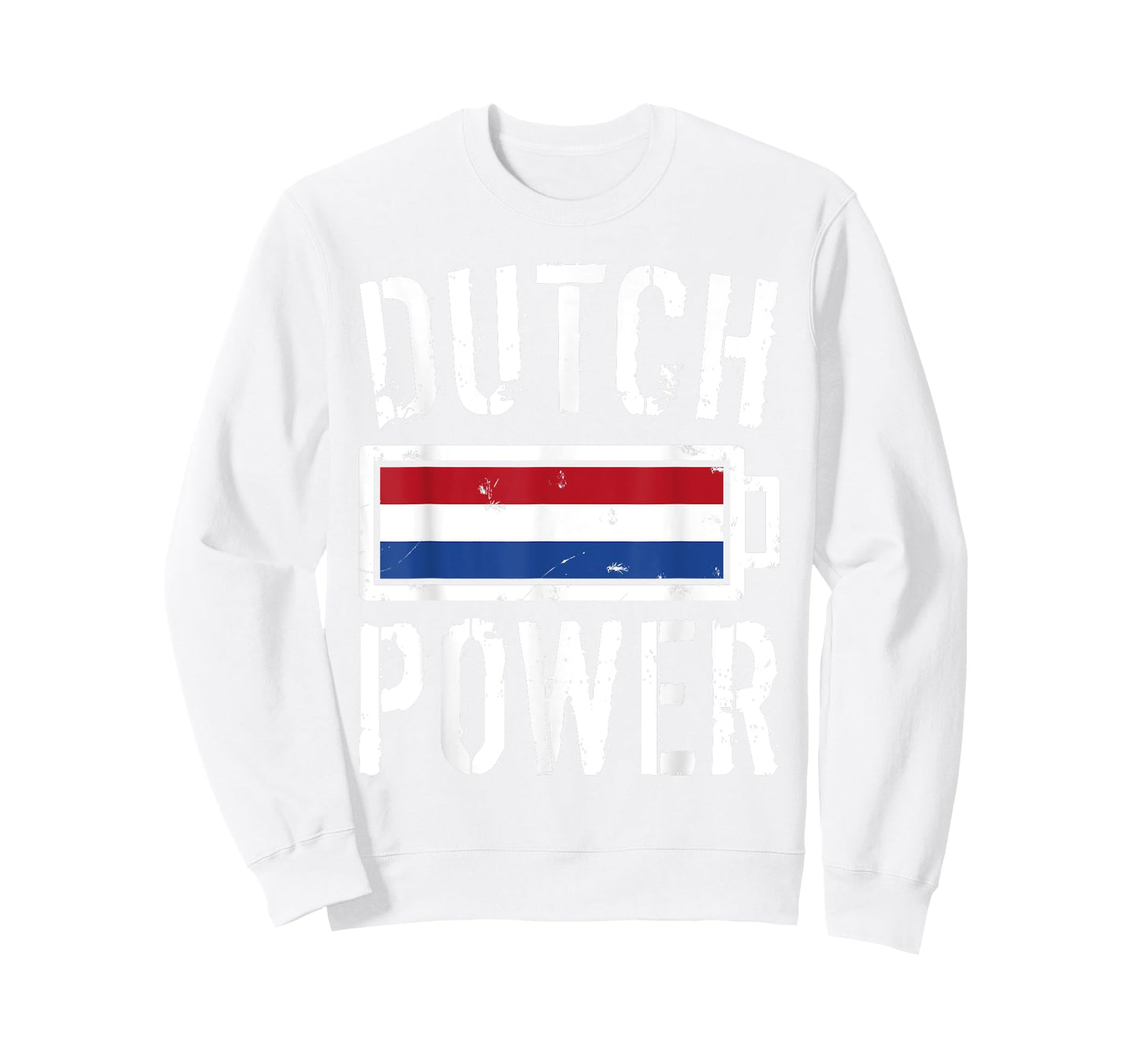 Netherlands Flag T-Shirt | Dutch Power Battery Proud Tee T-Shirt