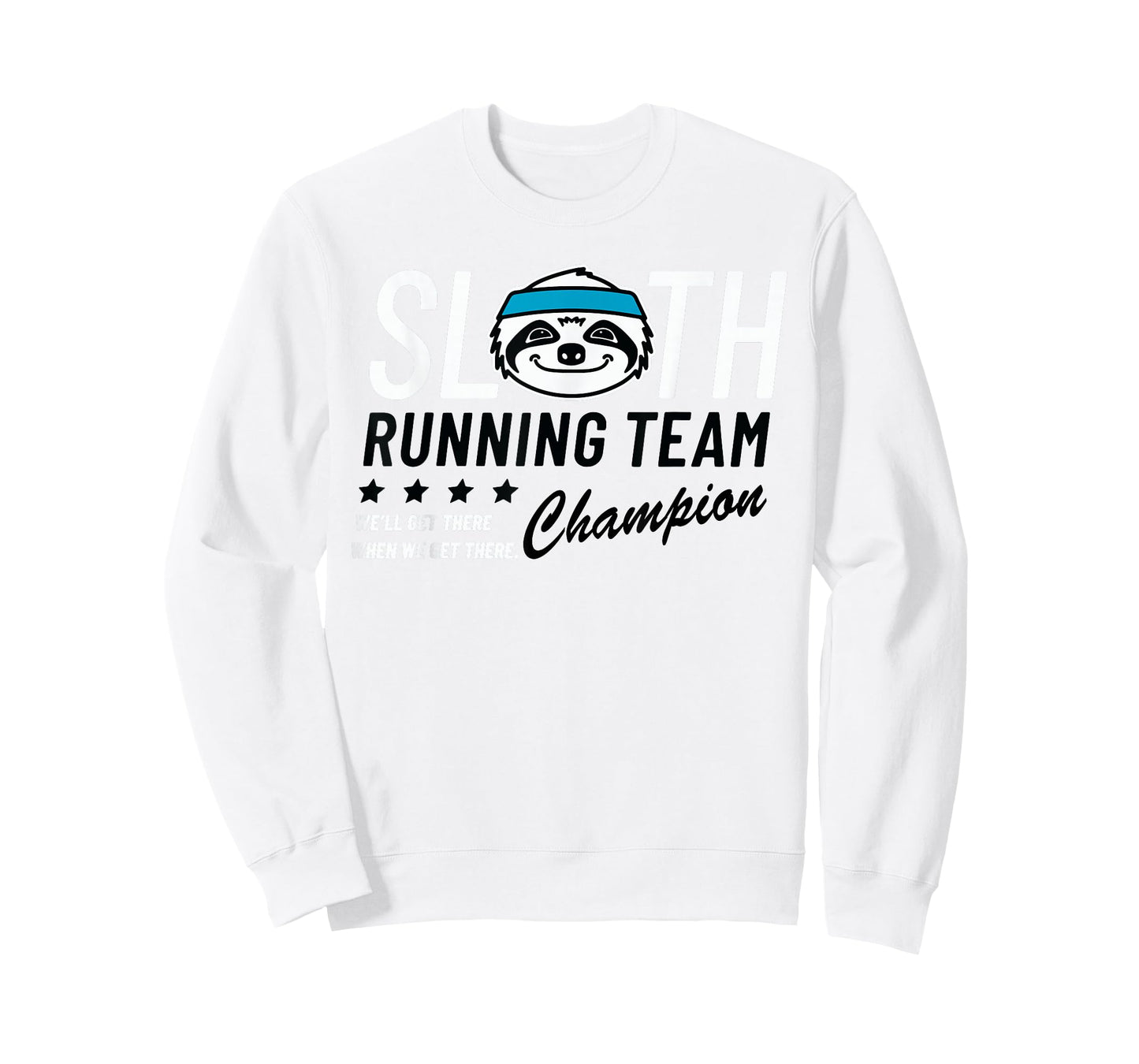 Sloth Running Team Champion T-Shirt
