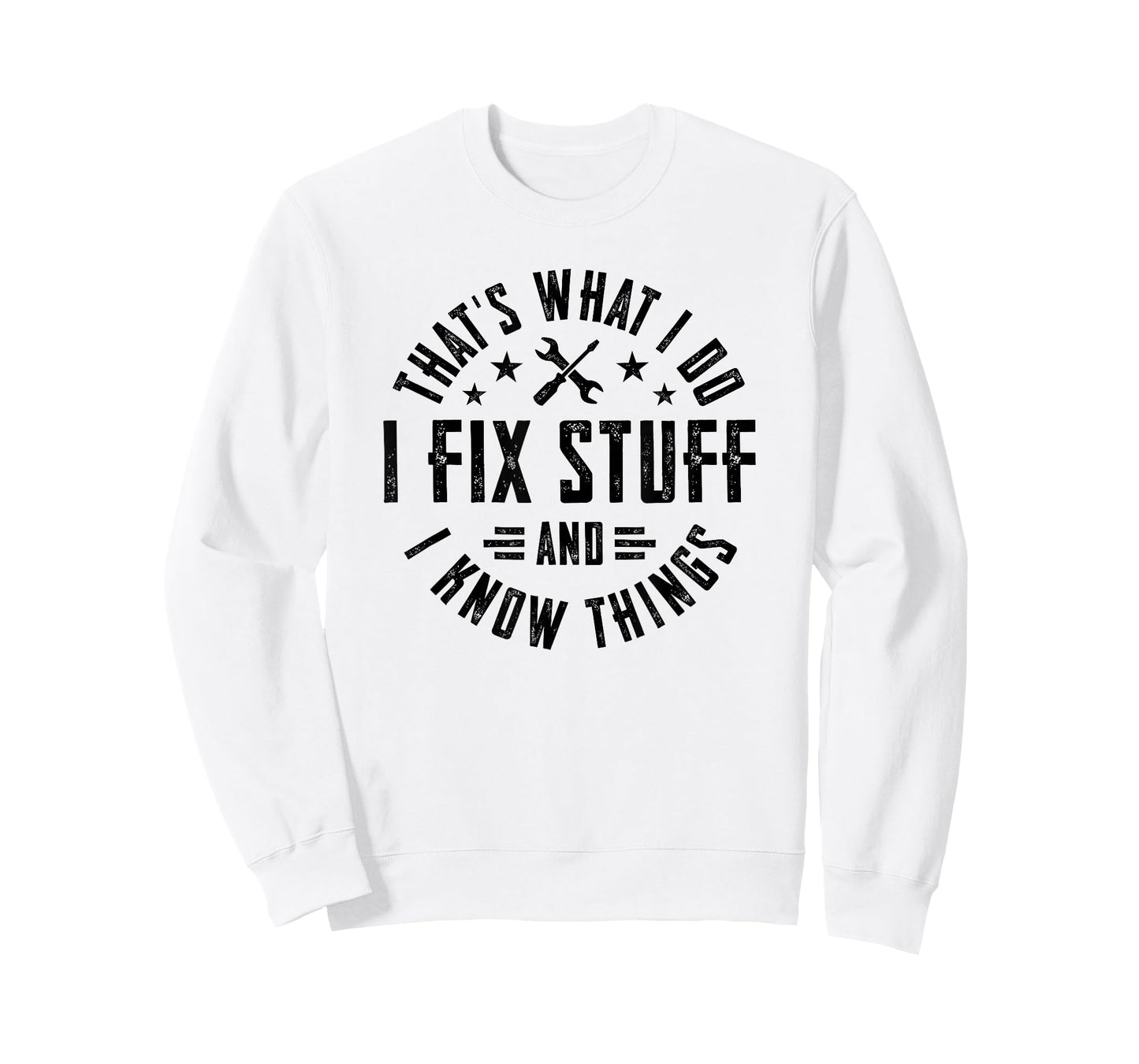 I Love My Carpenter Dad Vintage I Fix Stuff And I Know Things T-Shirt