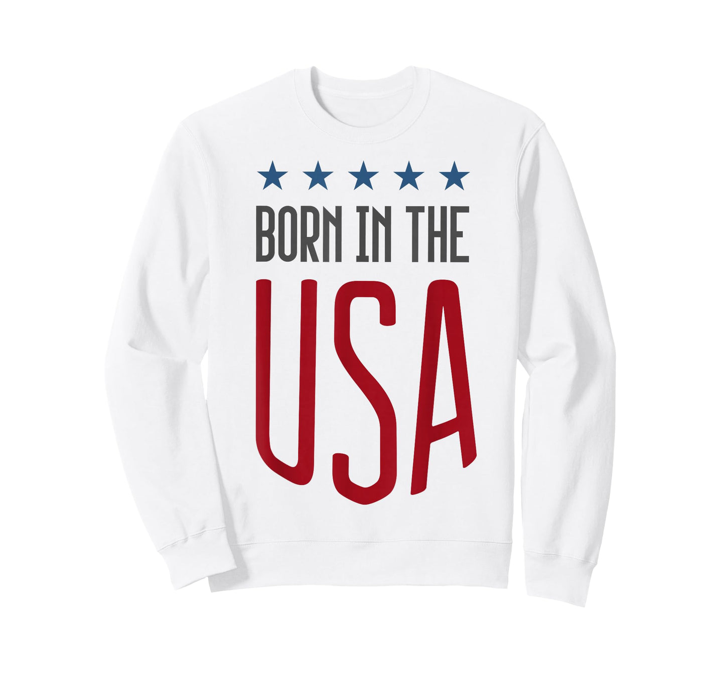 Born In The USA T-shirt Patriotic Tee T-Shirt