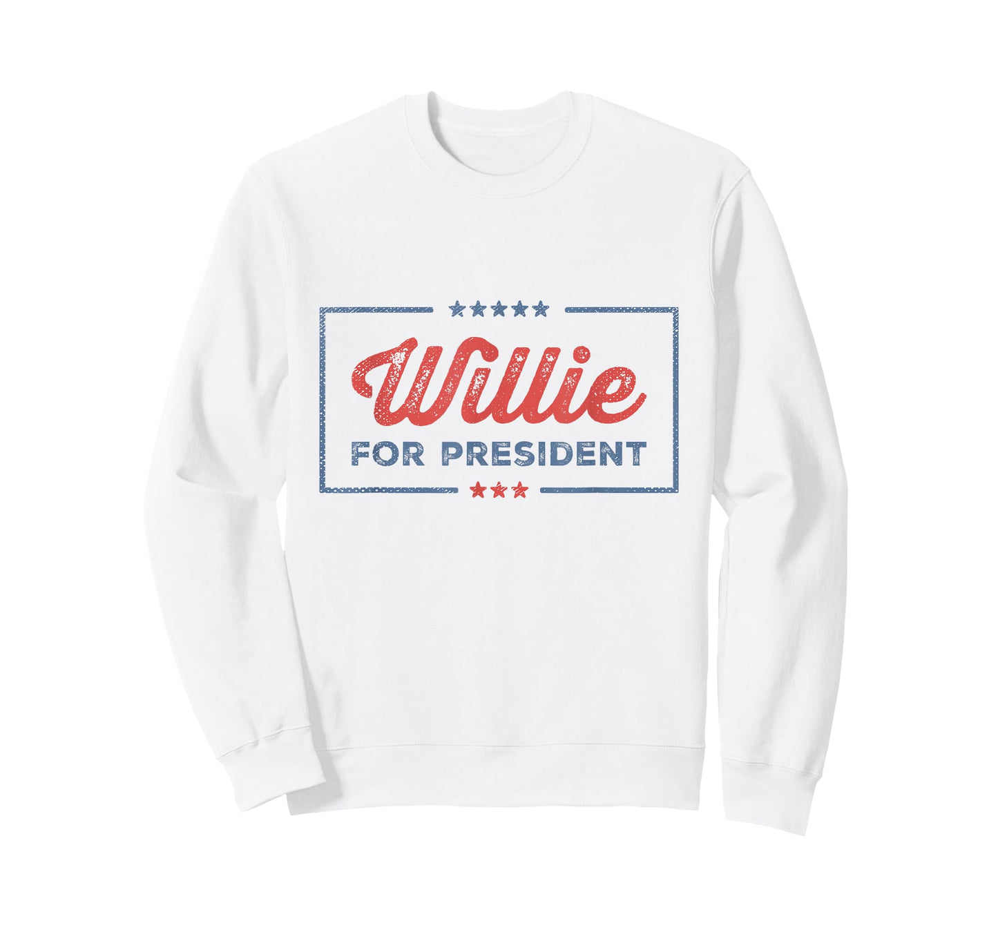 Willie For President Retro Merch Sarcastic Humor Willie Fan T-Shirt