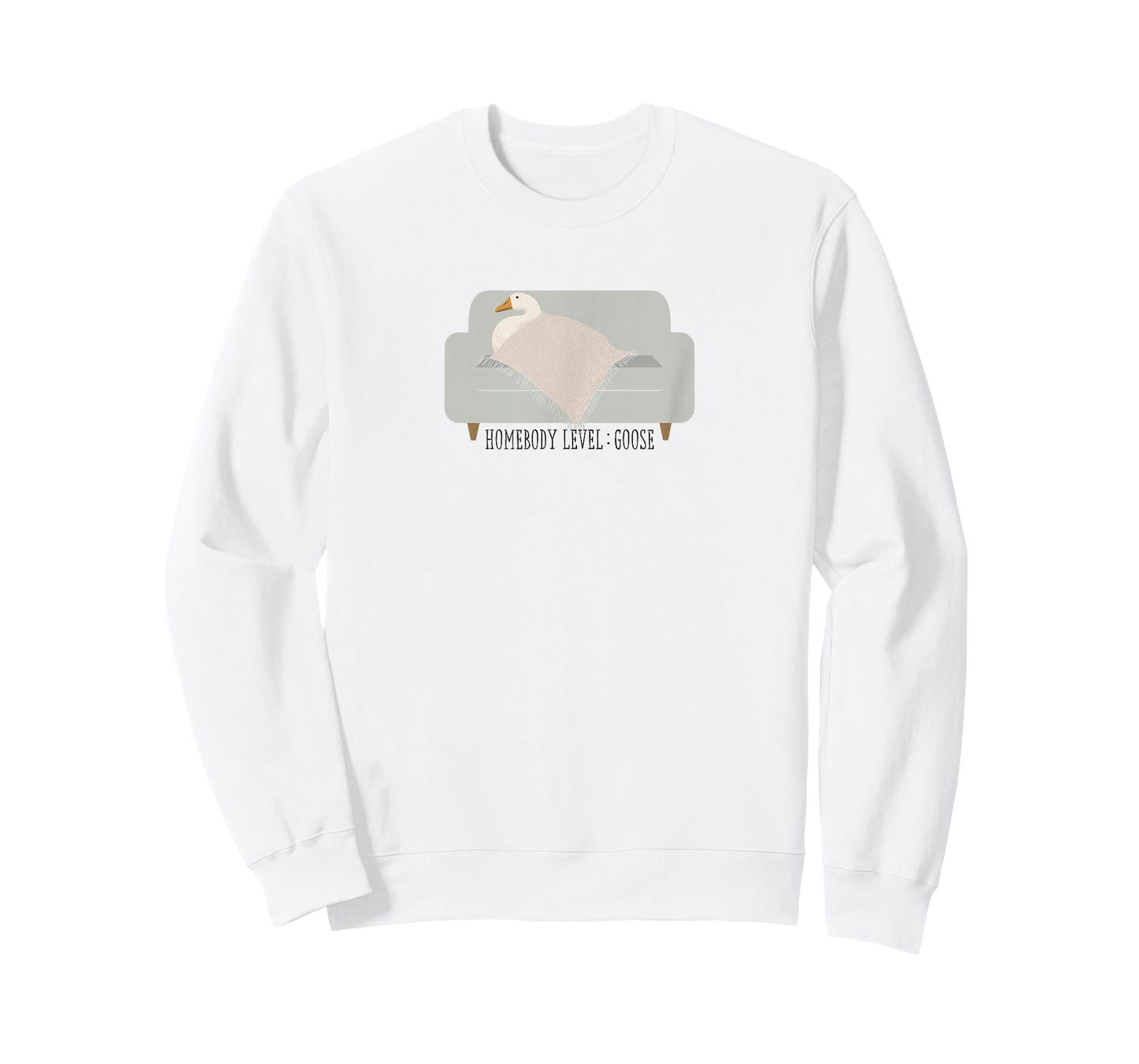 Homebody Level: Goose - Cozy Porch Goose Design Gift T-Shirt
