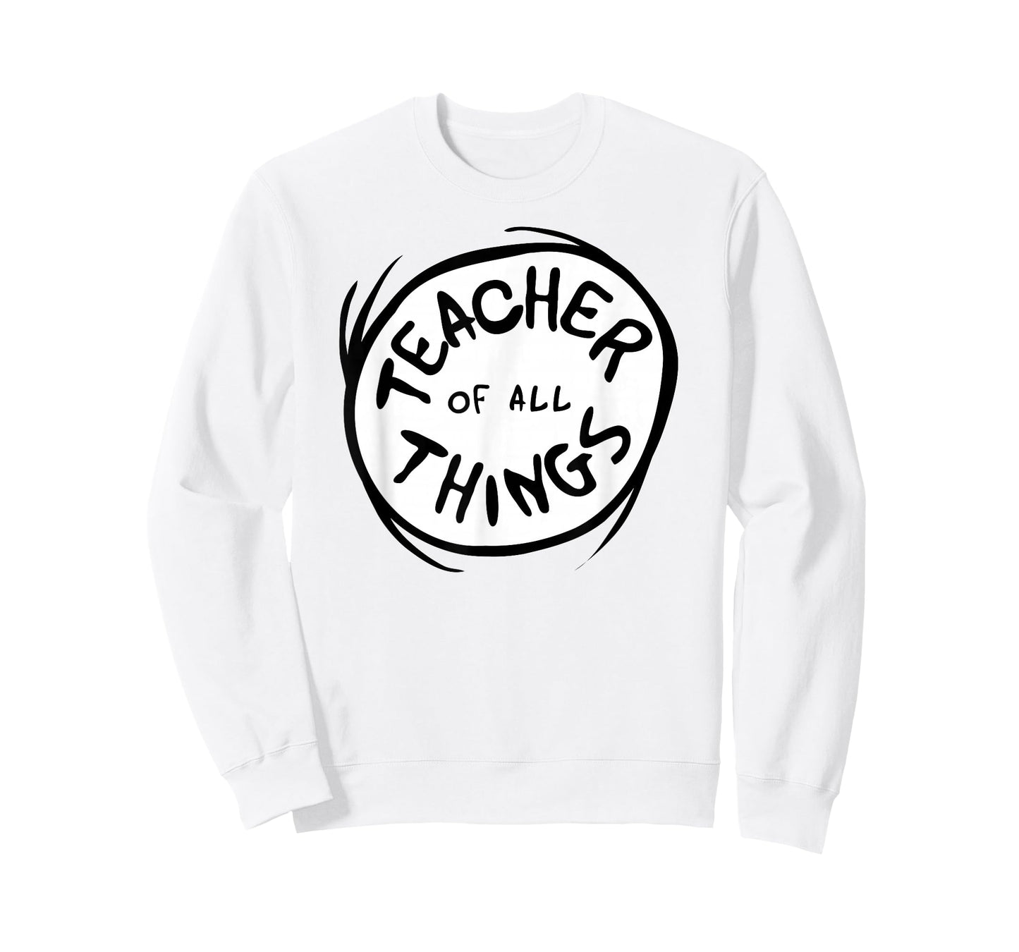 Dr. Seuss Teacher of All Things Emblem T-Shirt
