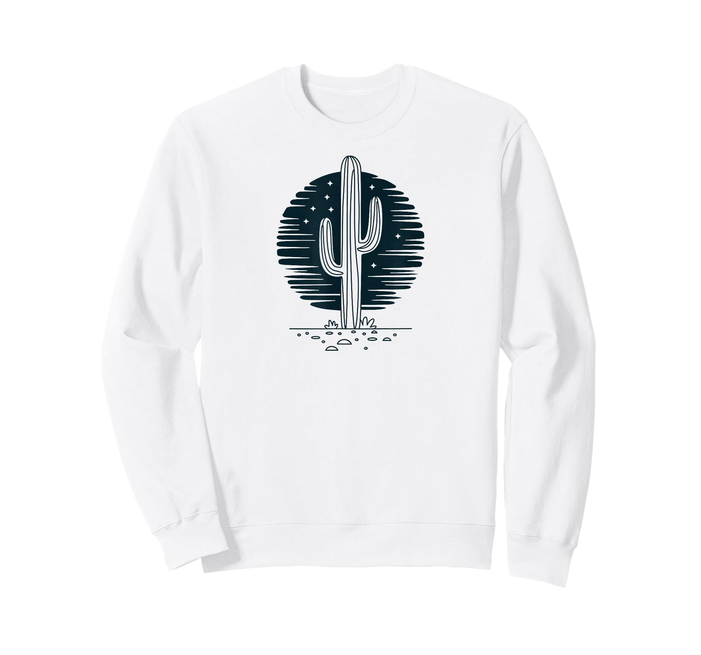 Retro Cowboy Old Western West Cactus Desert Landscape T-Shirt