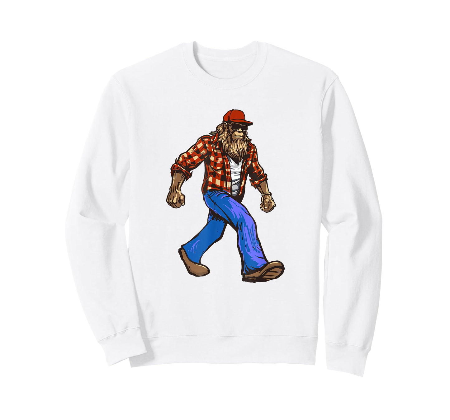 Country Redneck Sasquatch Bigfoot Dude Southern Pride T-Shirt