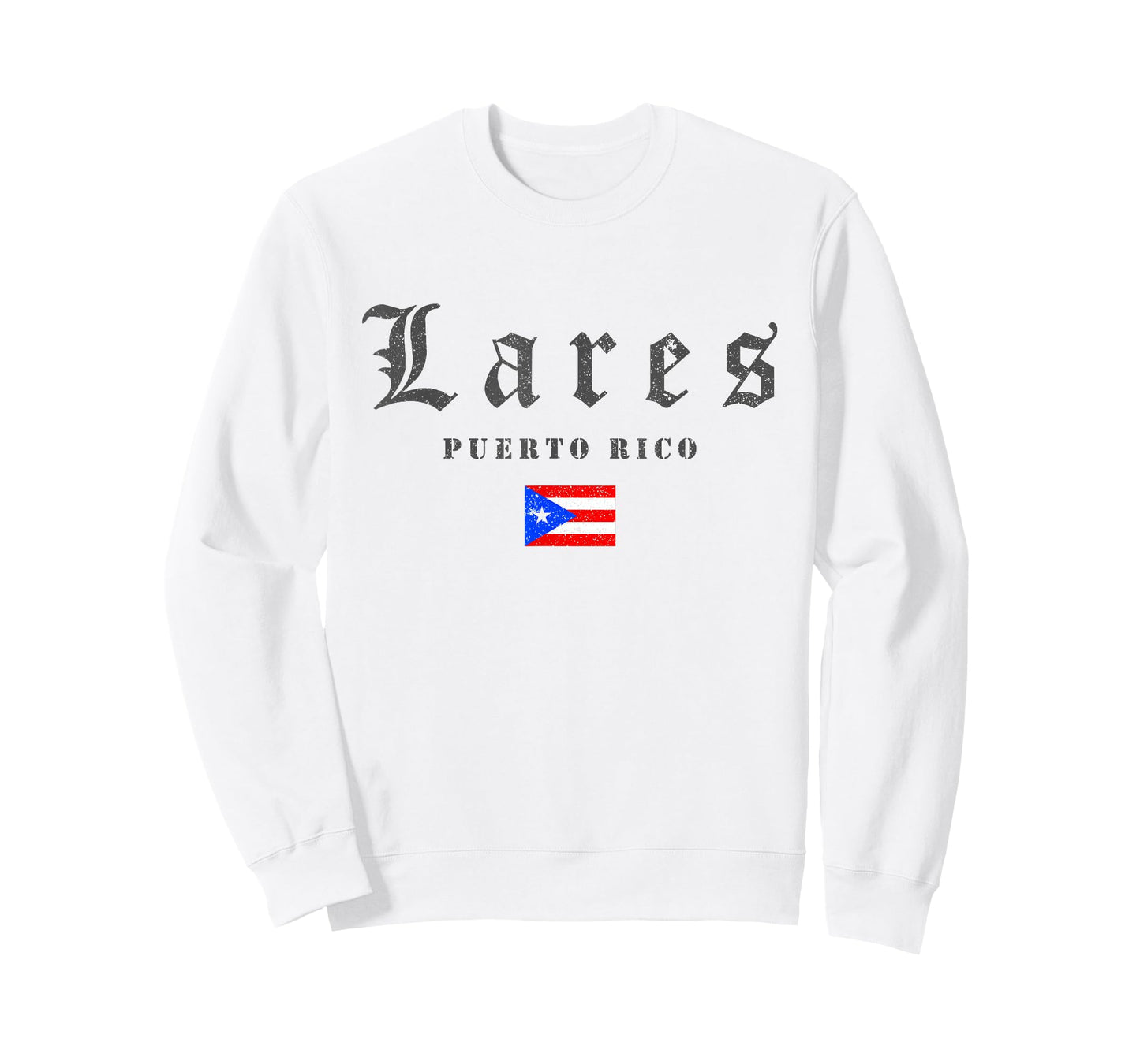 Vintage Lares Puerto Rico Flag Pride Home Root Travel T-Shirt