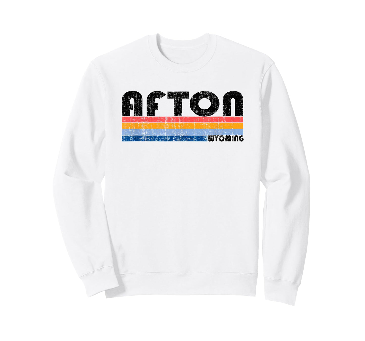 Vintage 70s 80s Style Afton, WY T-Shirt
