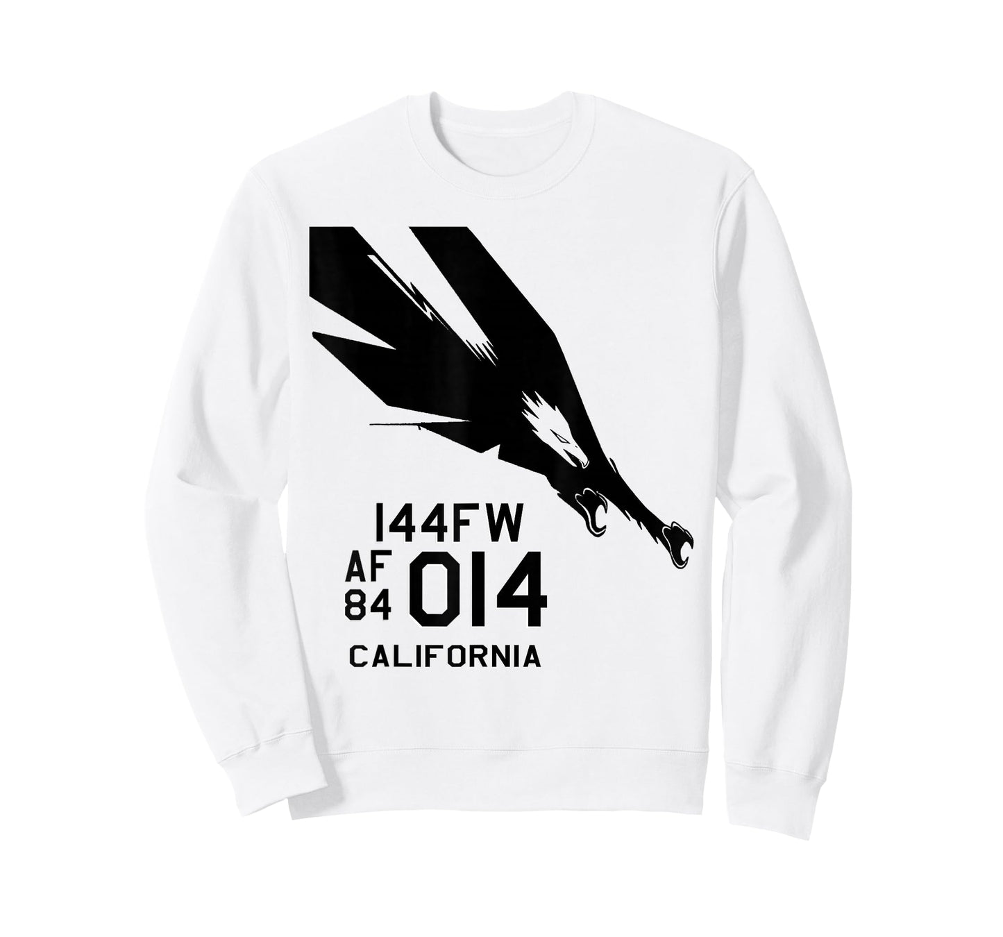 144th FW Fighter Wing F-15 Military Pilot California T-Shirt T-Shirt