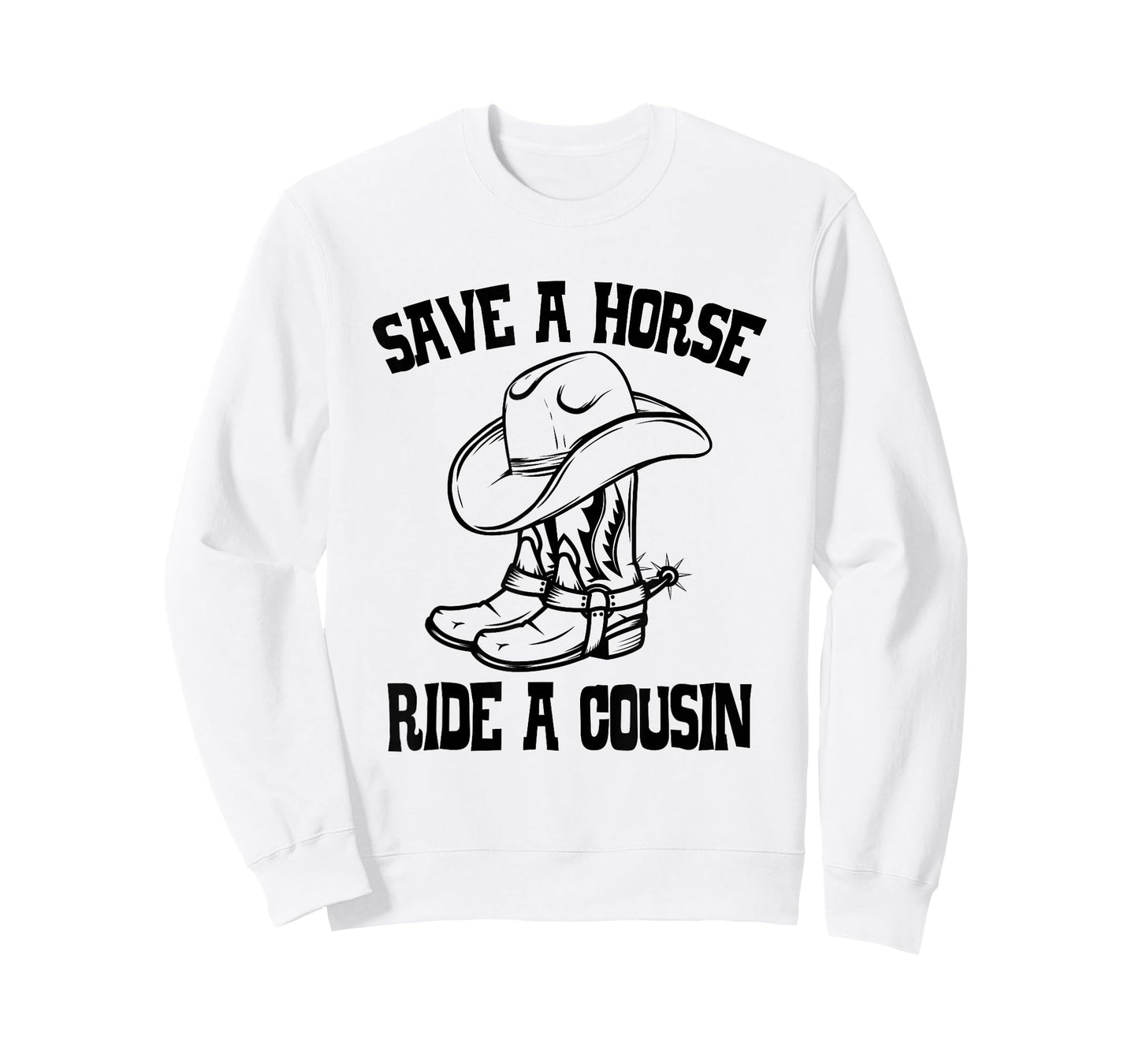 Save A Horse Ride A Cousin All Trash No Trailer Trash Y'all T-Shirt