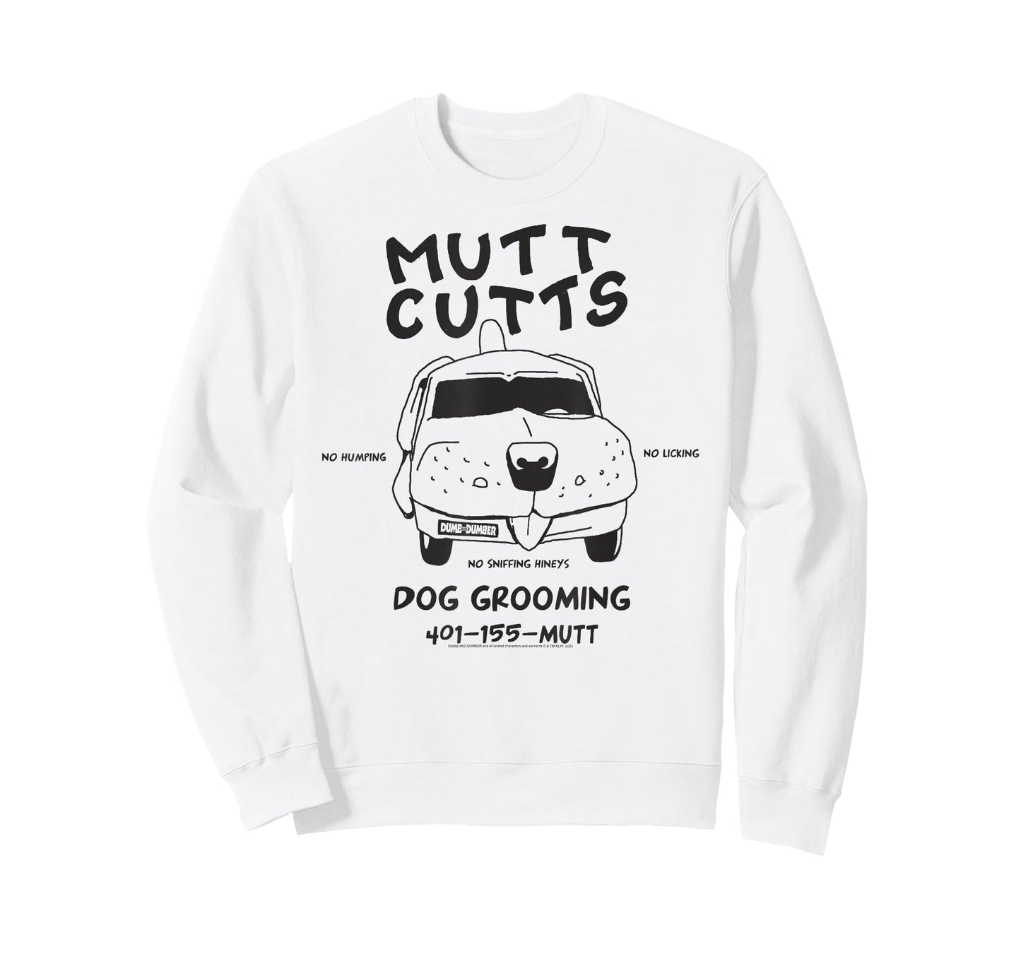 Dumb and Dumber Mutt Cutts Dog Grooming Funny Movie T-Shirt