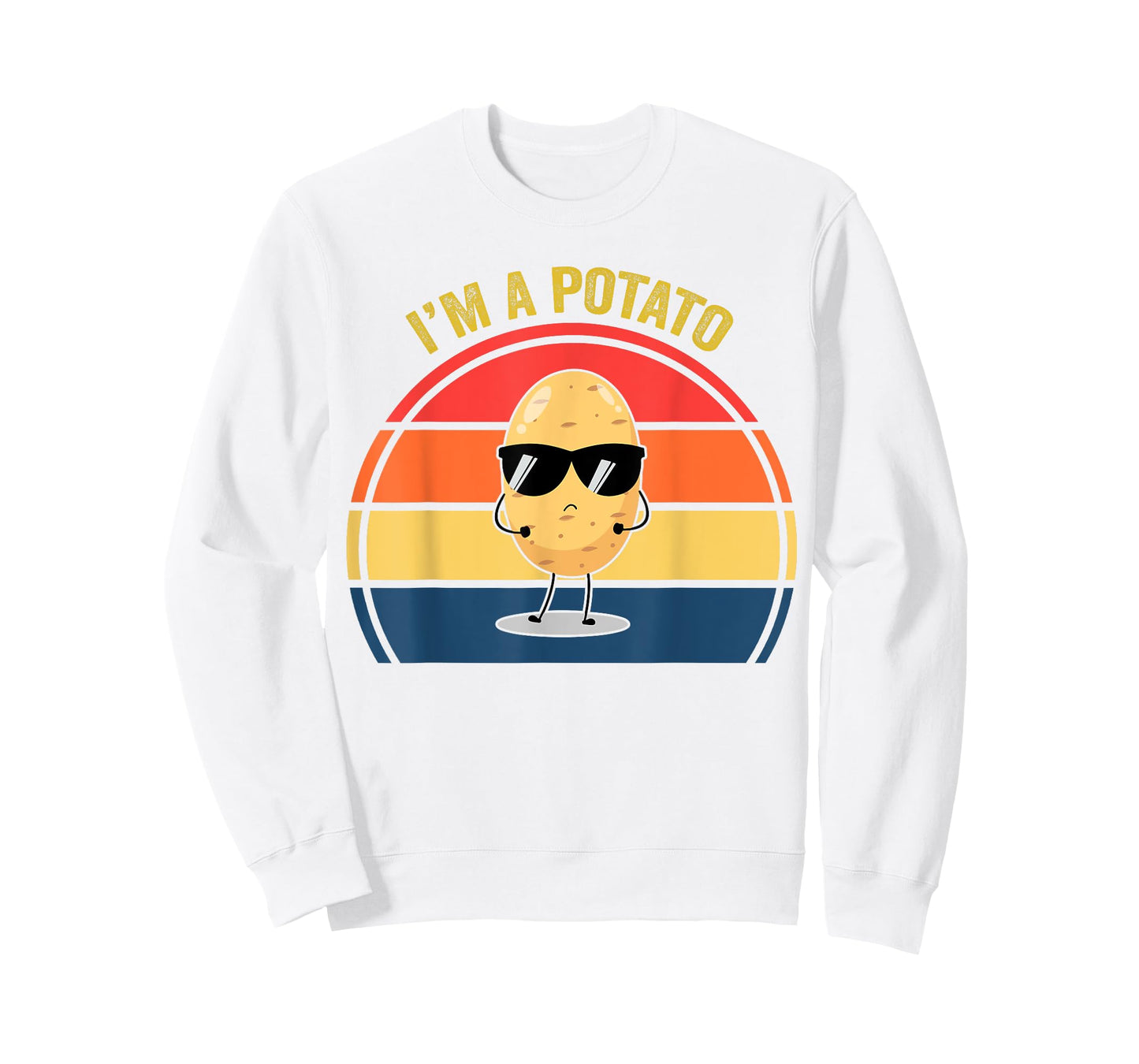 Men I'm A Potato Cute Graphic Toddler Boy Girl Kids Women T-Shirt