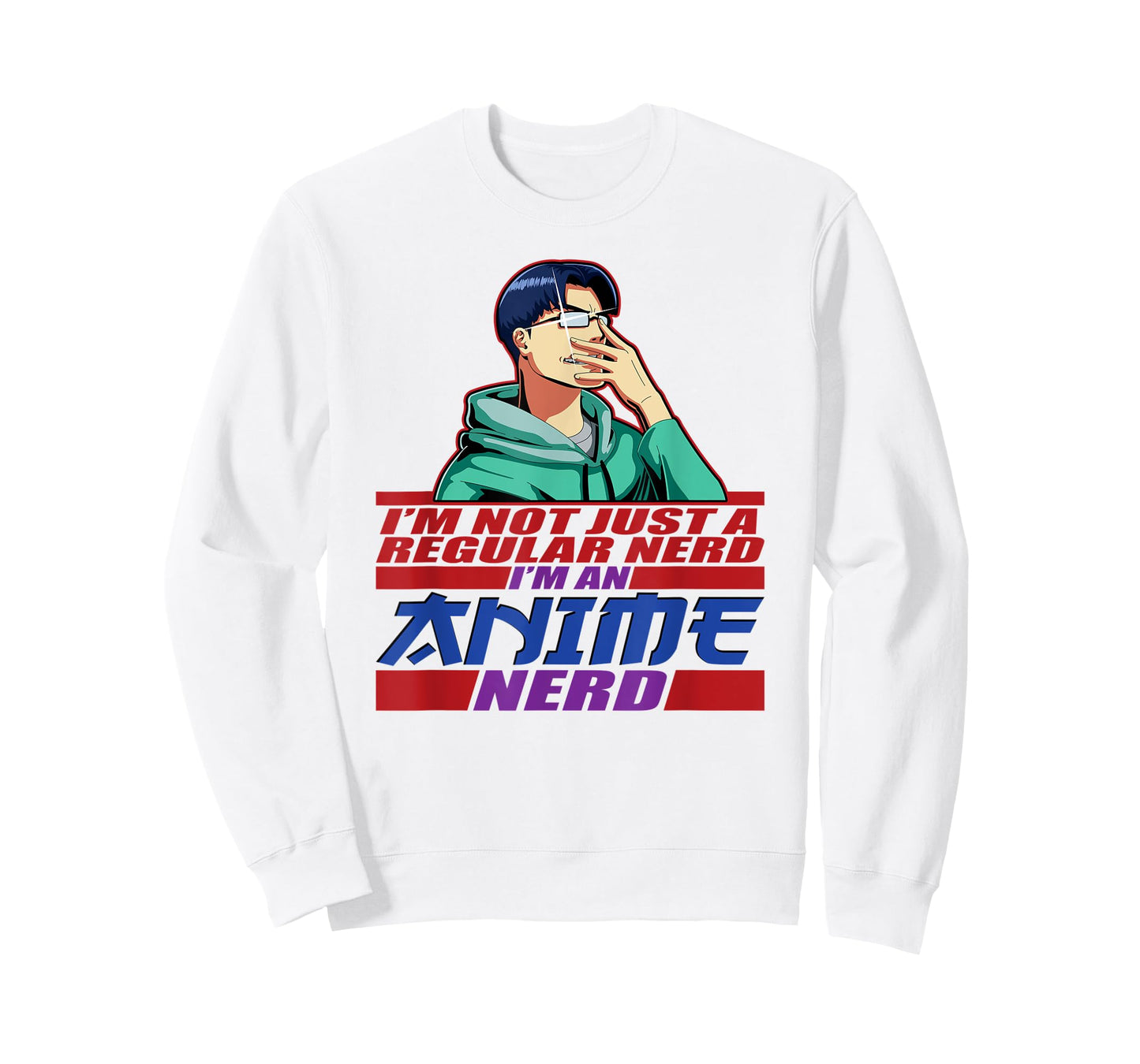 Anime, Men Boys, I'm An Anime Nerd, Manga, Kawaii Funny T-Shirt