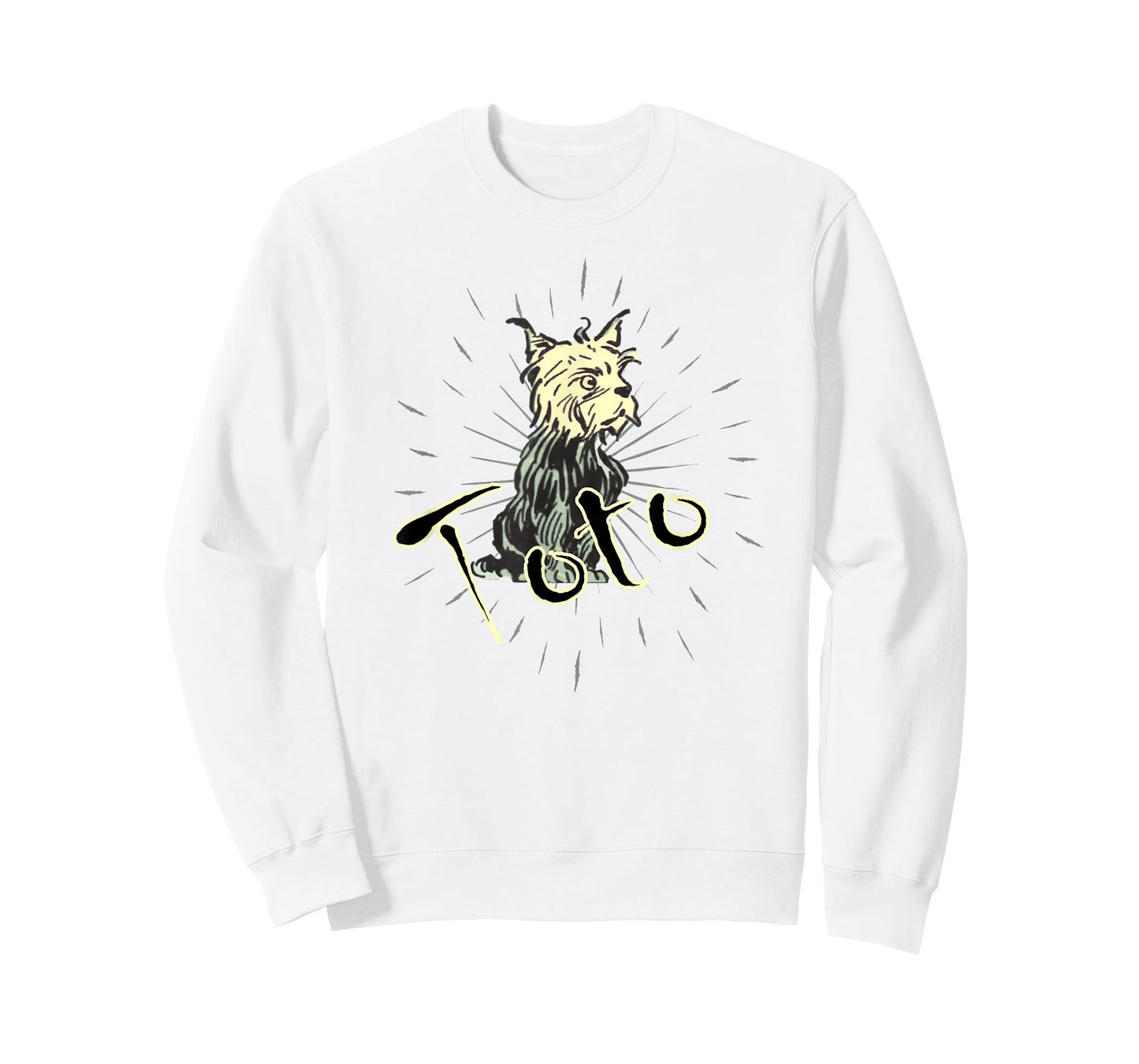 Toto Wizard of Oz, Cute Smart Famous Cairn Terrier Dog Art T-Shirt