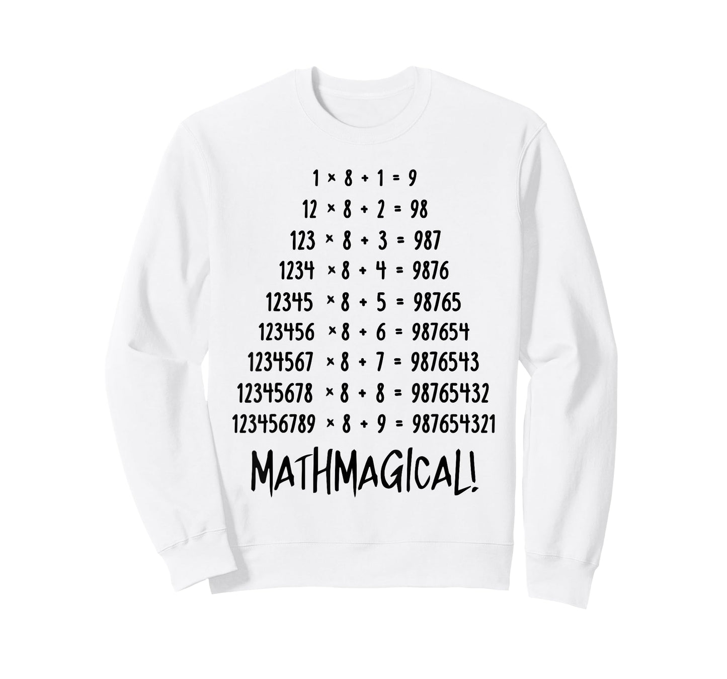 Mathmagical Christmas Math Teacher Pajamas Funny Math Pun T-Shirt
