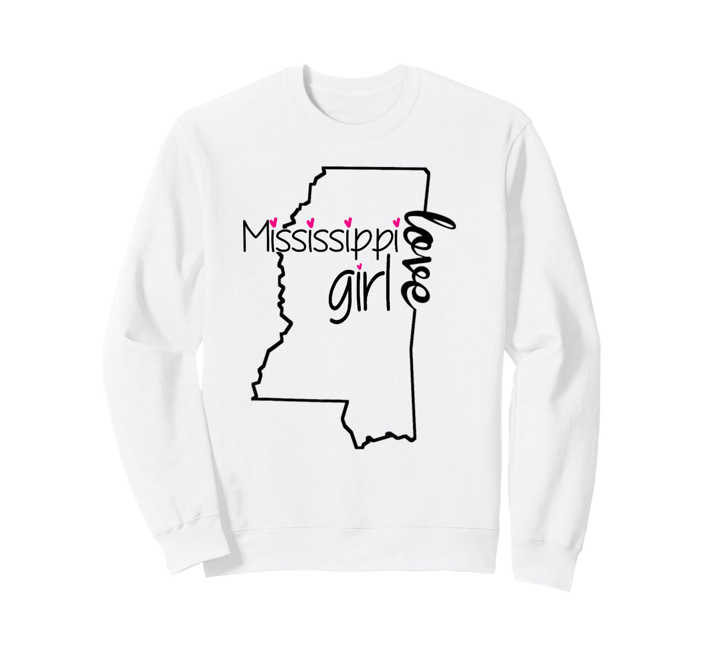 Mississippi Girl Tshirt I Love Mississippi State Home Shirt T-Shirt