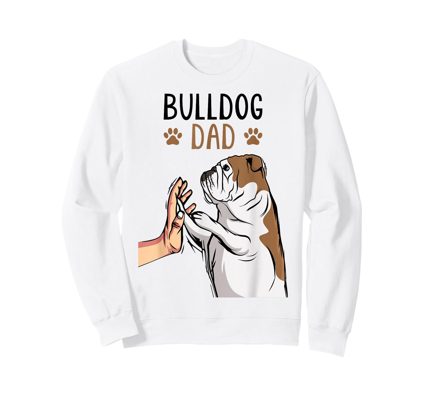 Bulldog Dad Funny English Bulldog Dog Owner Men T-Shirt