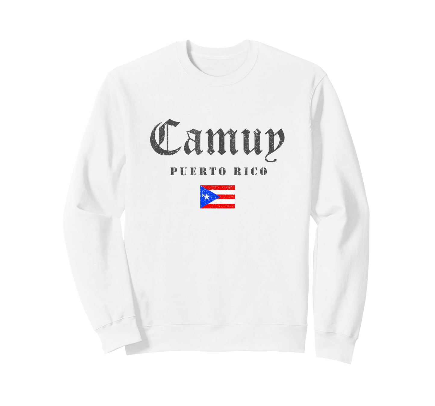 Vintage Camuy Puerto Rico Flag Pride Home Root Travel T-Shirt