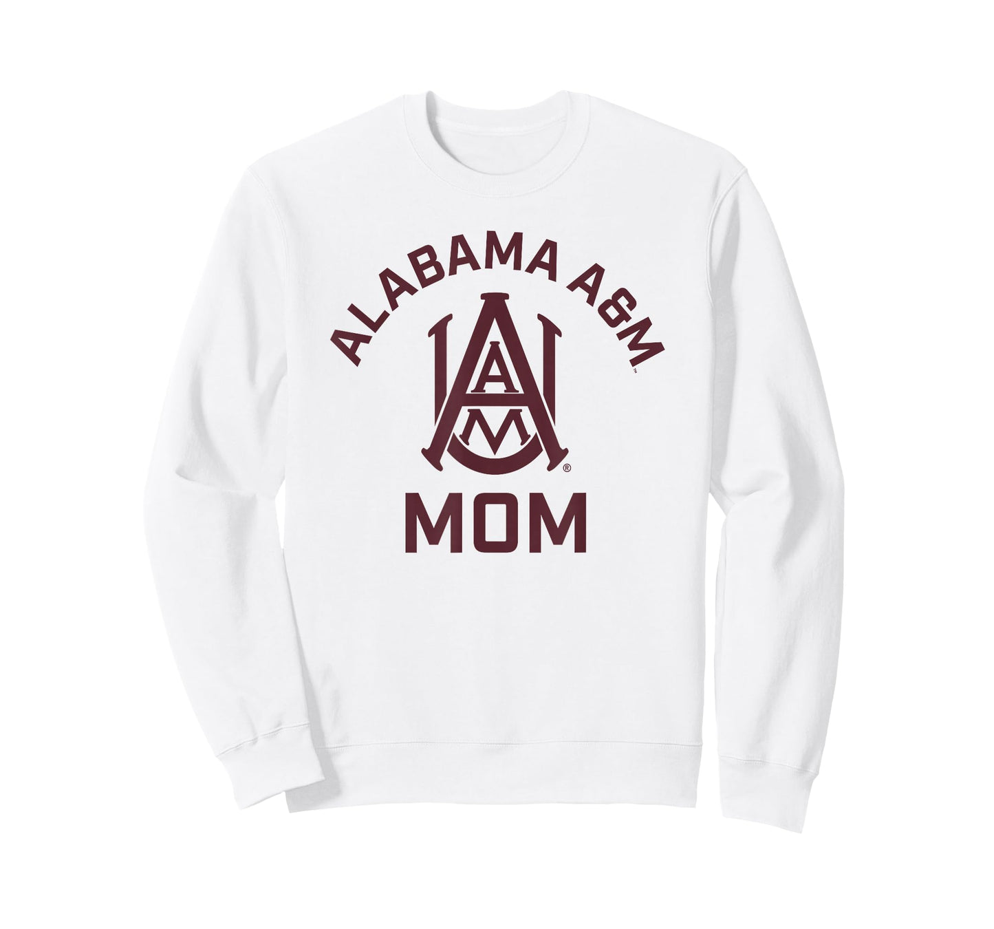 Alabama A&M University Bulldogs Arched Mom T-Shirt