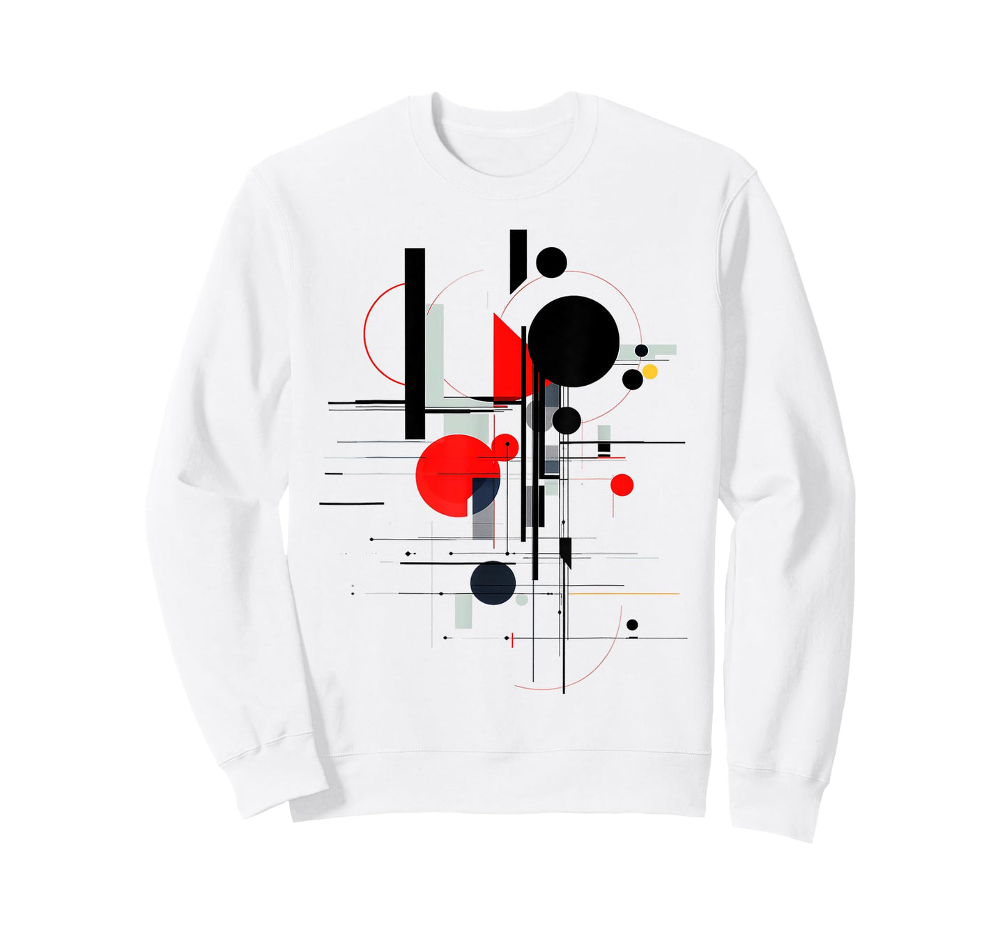 Art Abstract Motif Painting Artwork Geometric T-Shirt