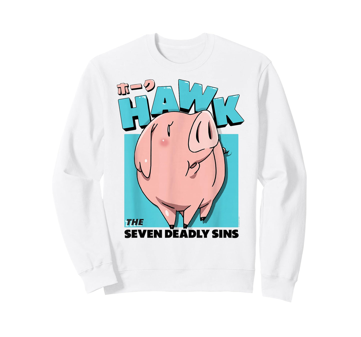The Seven Deadly Sins Hawk The Pig Cute Portrait Anime T-Shirt