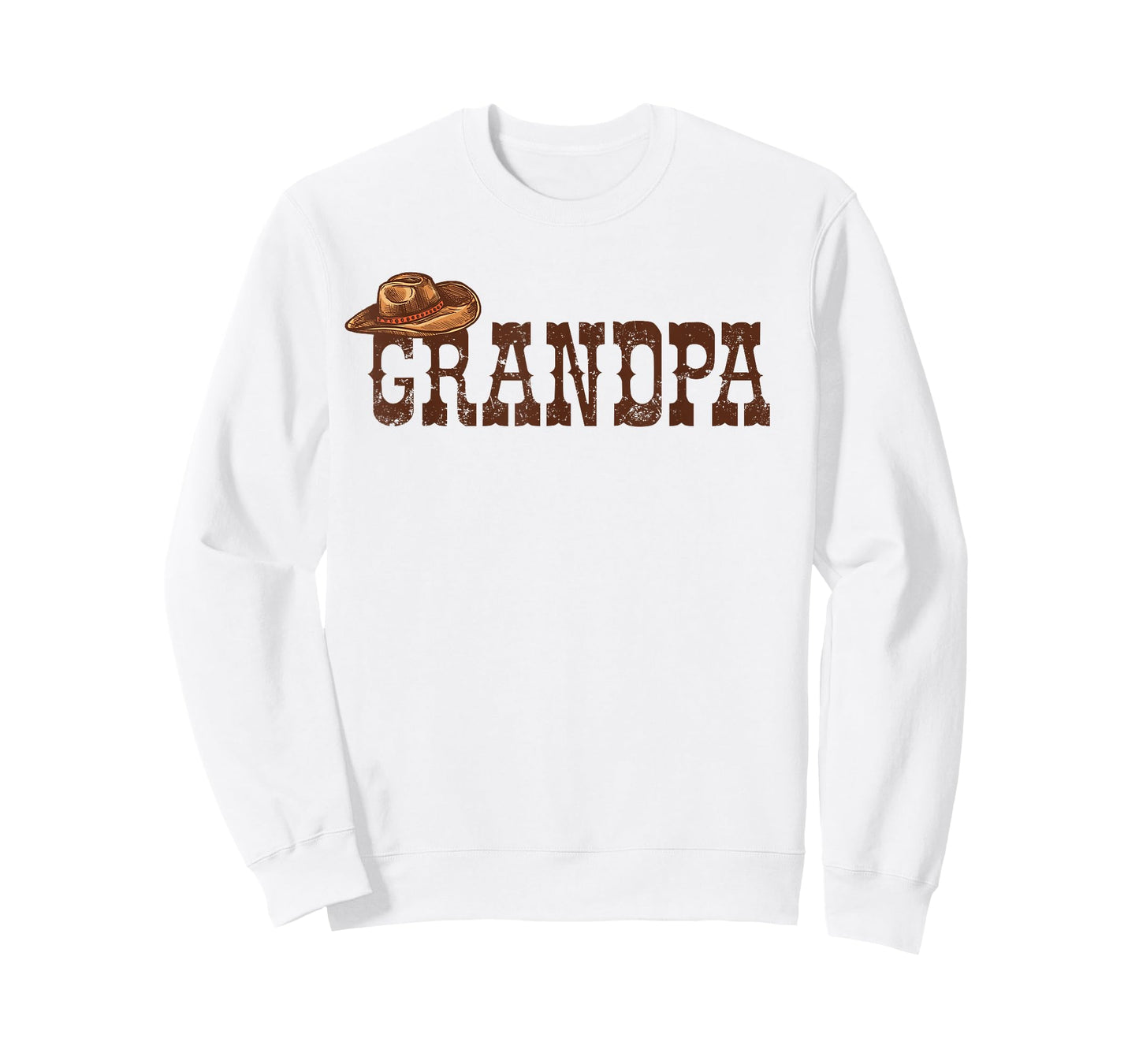 Grandpa Western Family Matching Birthday Cowboy Cowgirl T-Shirt