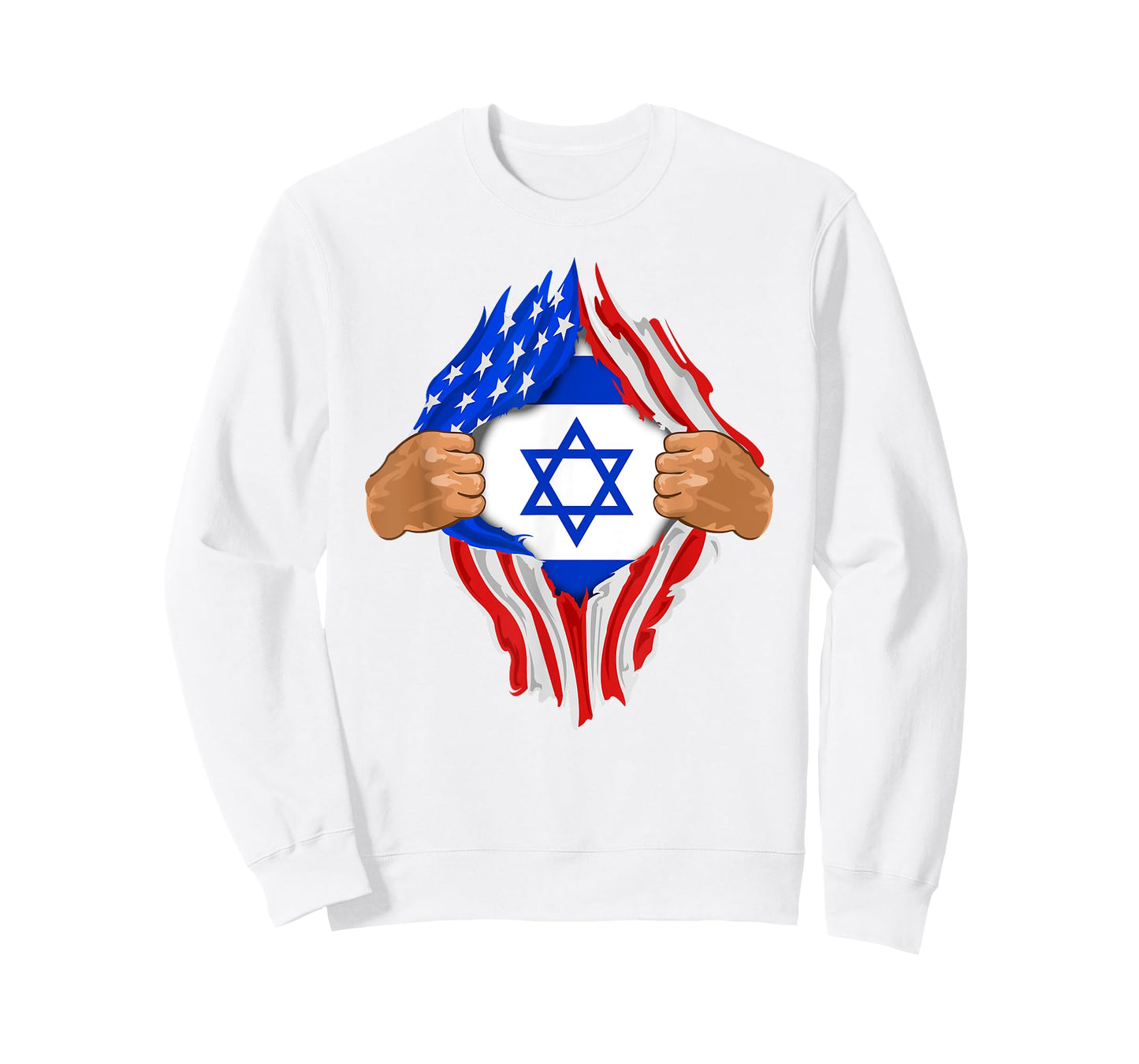 Israeli Blood Inside Me T-Shirt | Israel Flag Gift T-Shirt