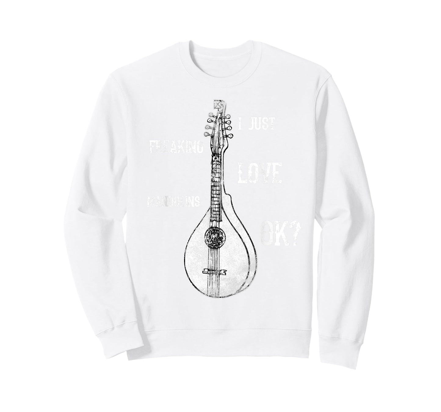 I Just Freaking Love Mandolins Costume Bluegrass Shirt