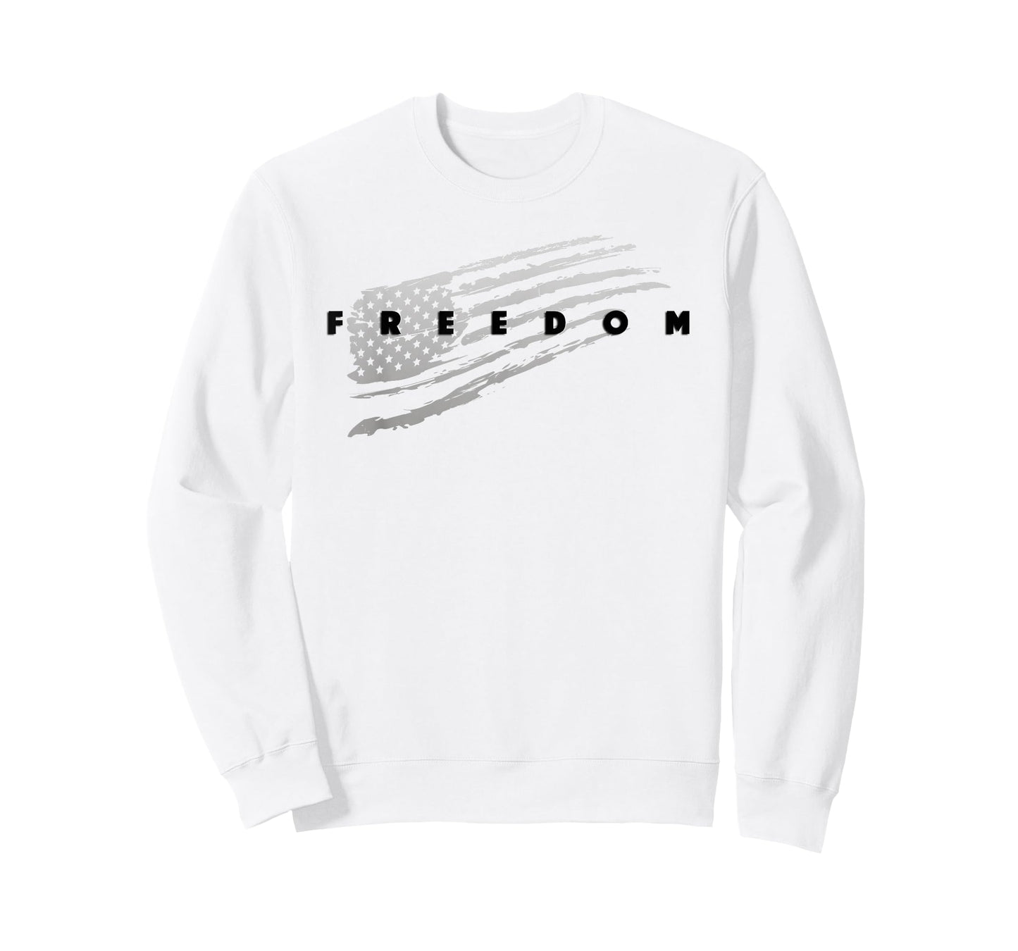Distressed American Flag Patriotic Pride Freedom T-Shirt