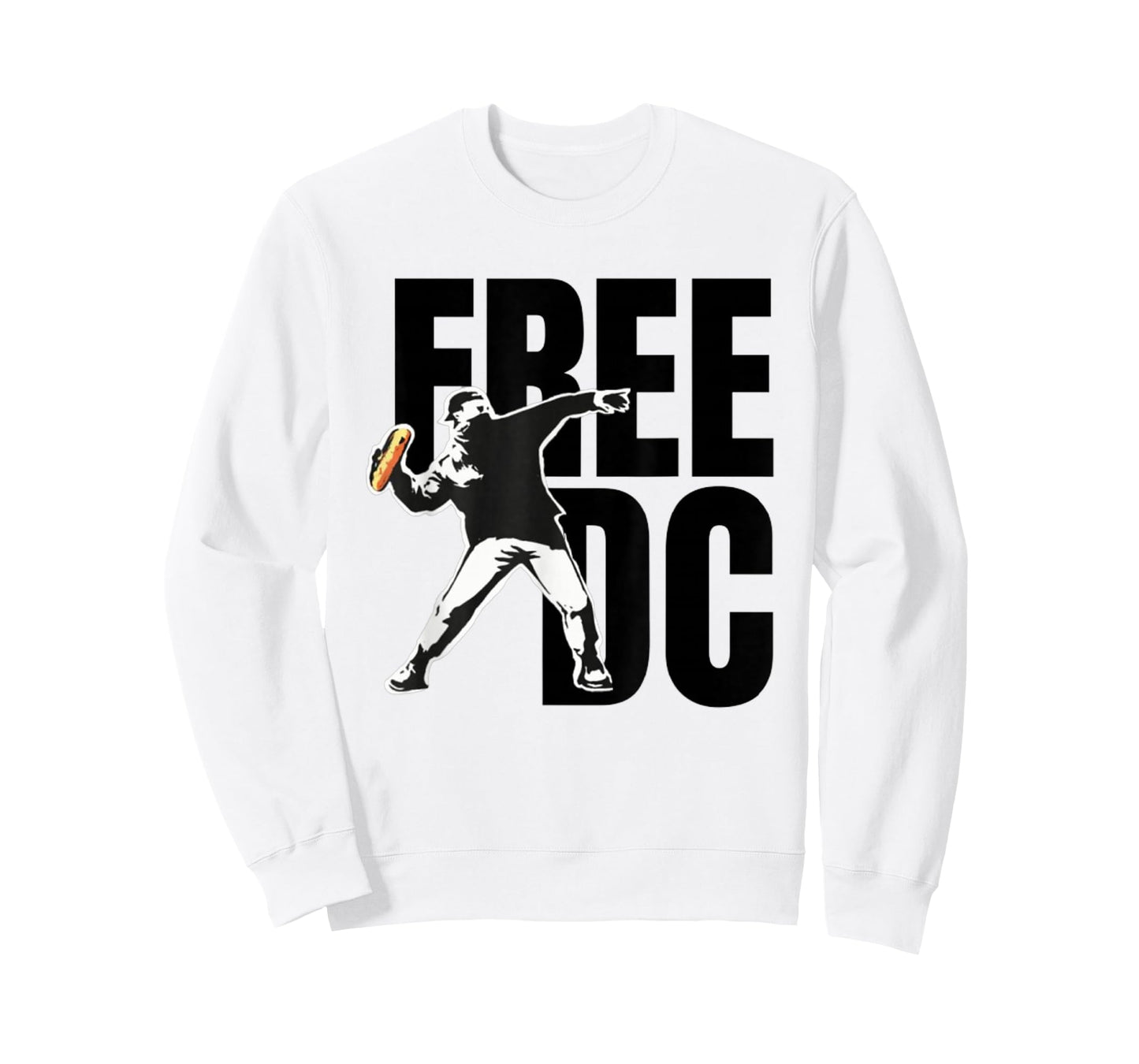 Free DC Funny Street Art Print for USA Lovers T-Shirt