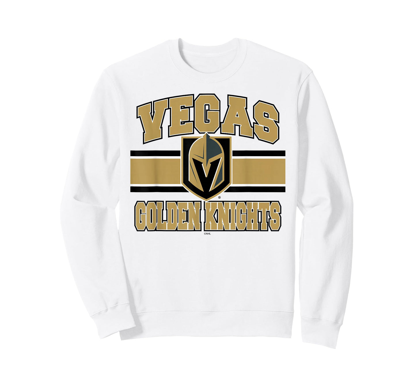 Vegas Golden Knights Stripe Gray Officially Licensed T-Shirt
