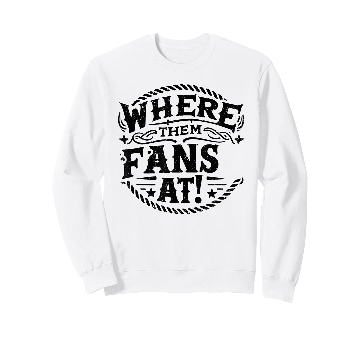 Where Them Fans At, Western Country T-Shirt
