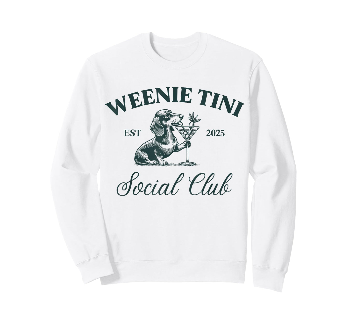 Dachshund Weenie Tiny 2025 Meme Social Club Dachshund T-Shirt
