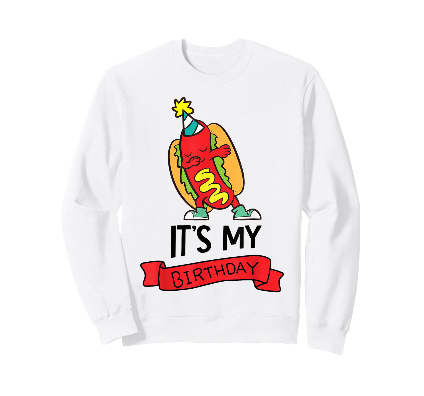 Hotdog-Themed Birthday Party Its My Birthday T-Shirt