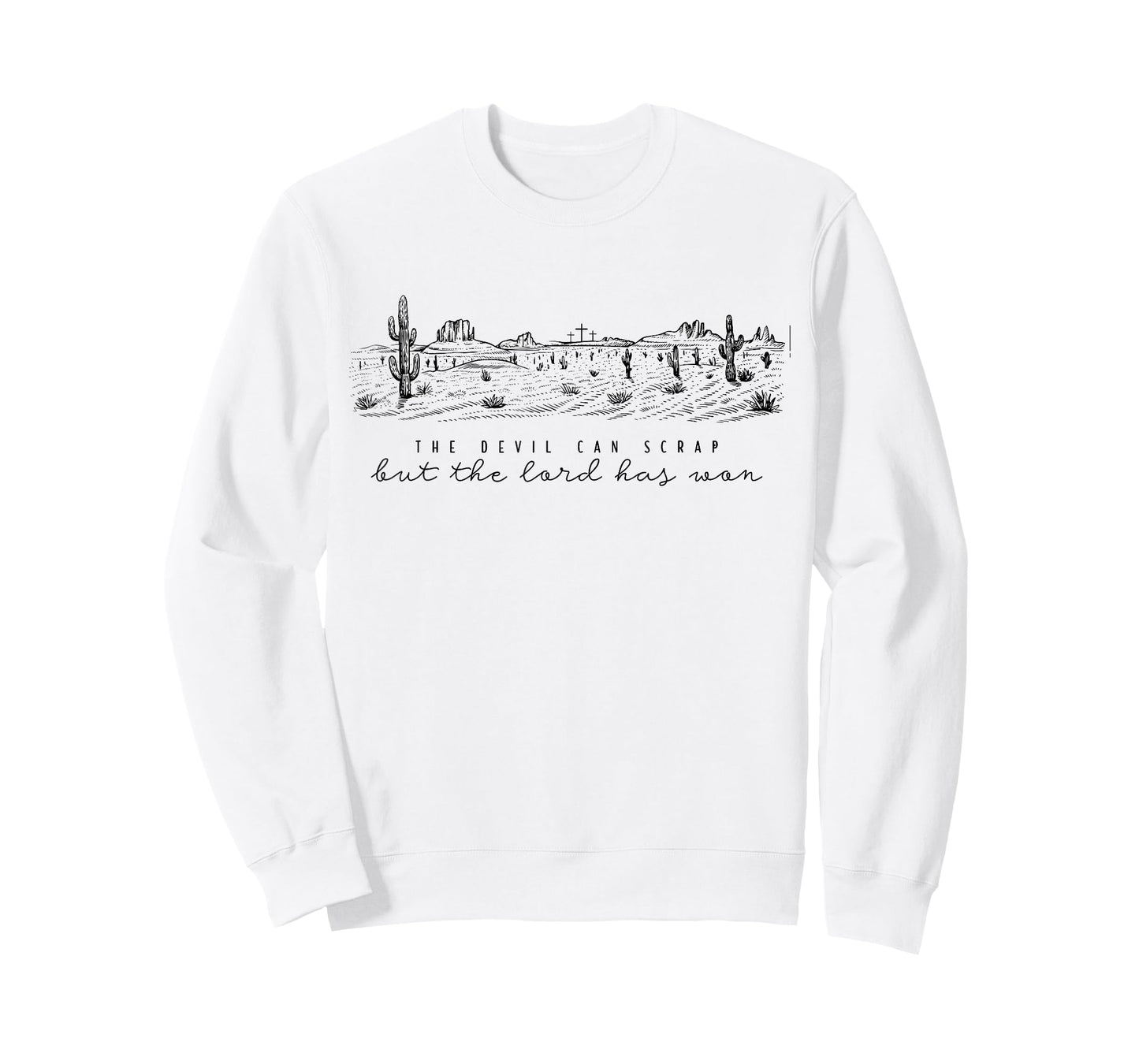 The Devil Can Scrap But The Lord Has Won, Country Music T-Shirt
