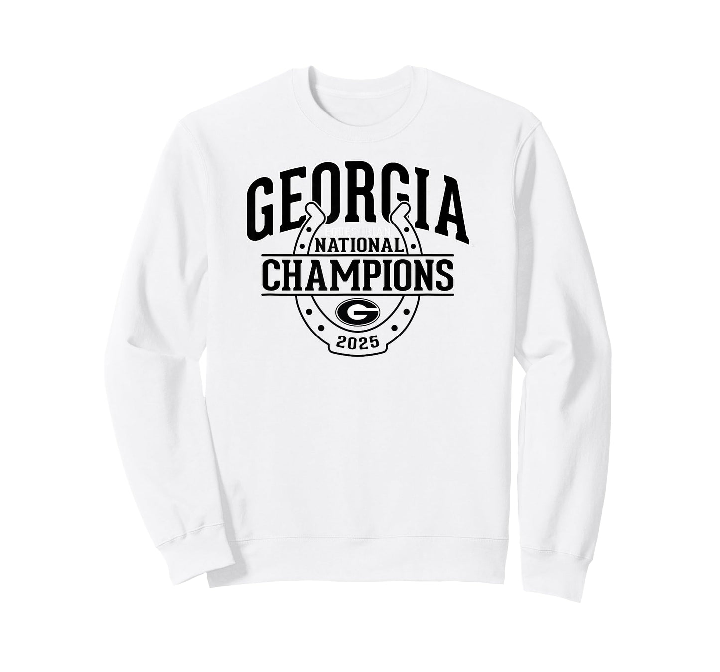 Georgia Bulldogs Equestrian National Champs 2025 T-Shirt