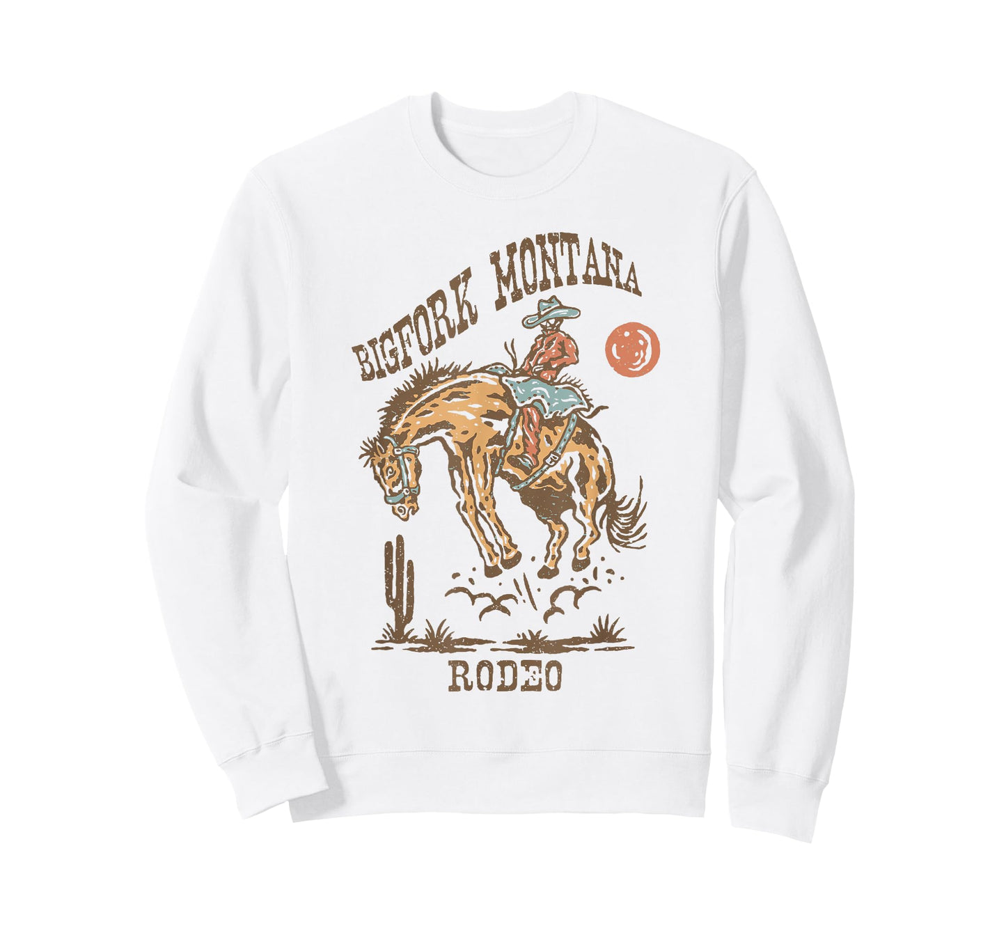 Bigfork Montana Rodeo | Vintage Cowgirl T-Shirt