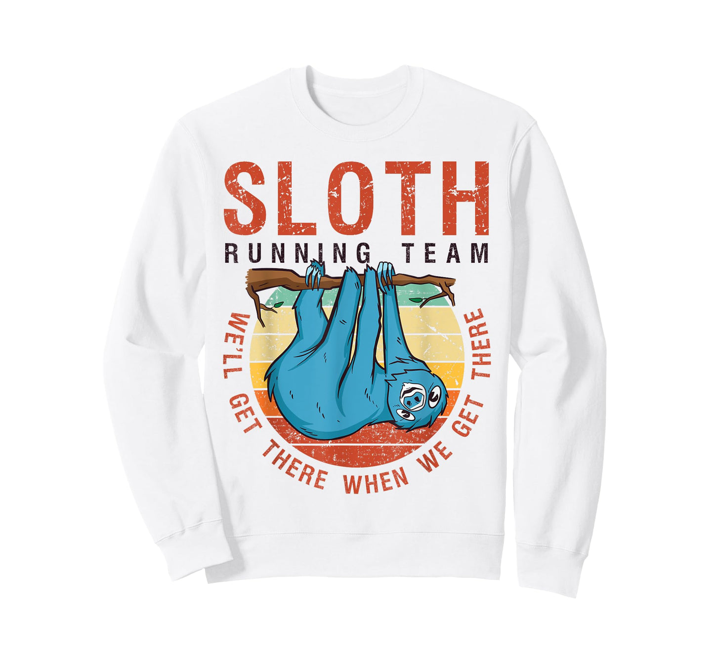 Sloth Running Team Funny Marathon Runner Sloth-Lover Gift T-Shirt