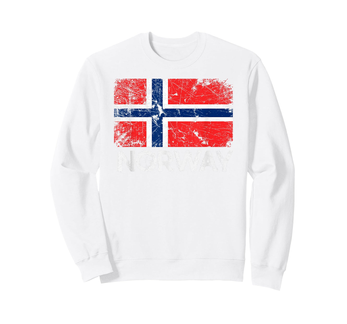 Norwegian Flag | Vintage Made In Norway Gift T-Shirt