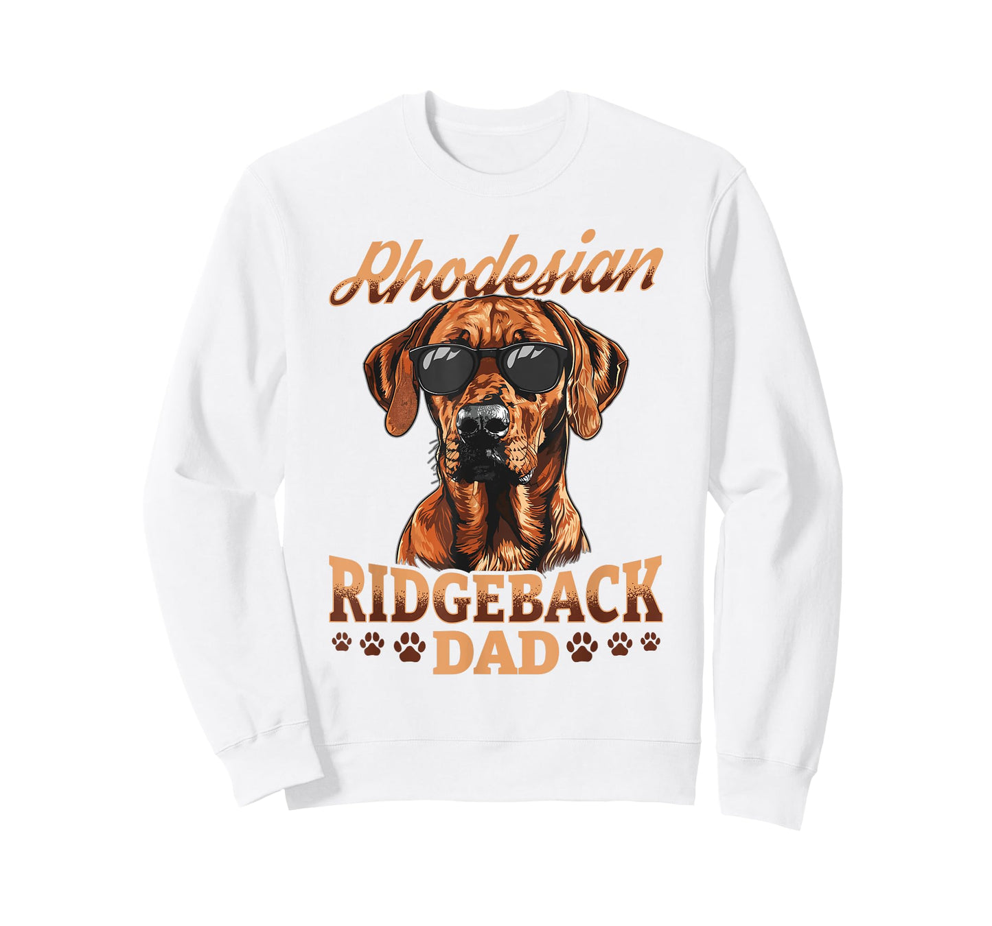 Rhodesian Ridgeback Dog Breed Rhodesian Ridgeback Dad T-Shirt