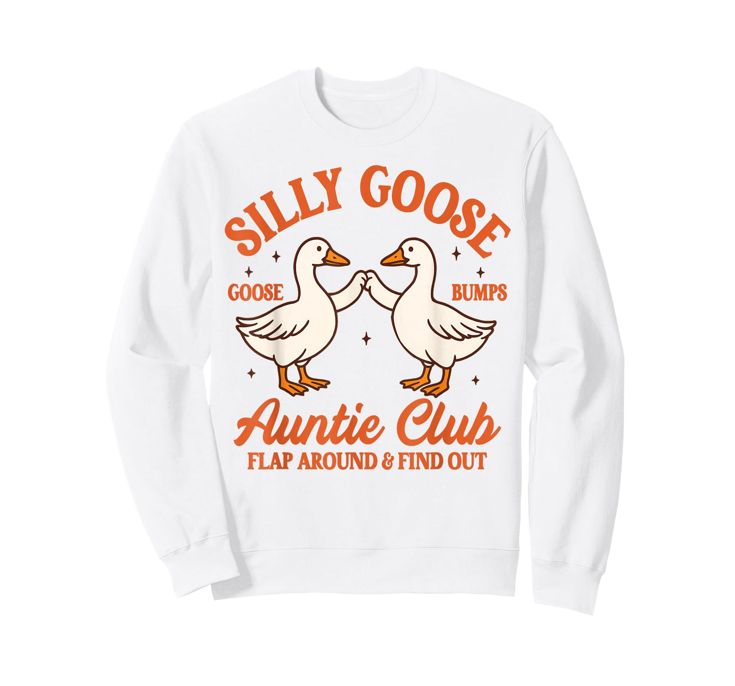 Auntie Aunt Silly Goose Mother’s Day Silly Goose Auntie Club T-Shirt