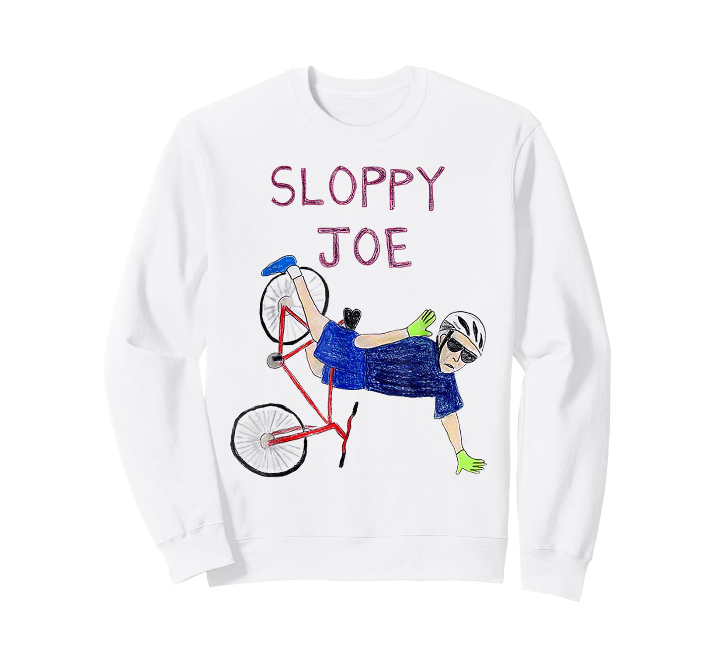 Sloppy Joe Tee Running The Country Is Like Riding A Bike T-Shirt