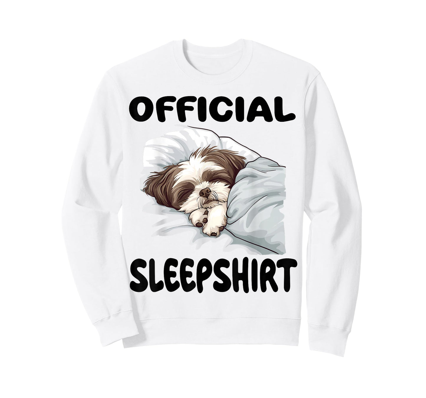 Shih Tzu Dog Official Sleepshirt Pajamas Nightgown T-Shirt