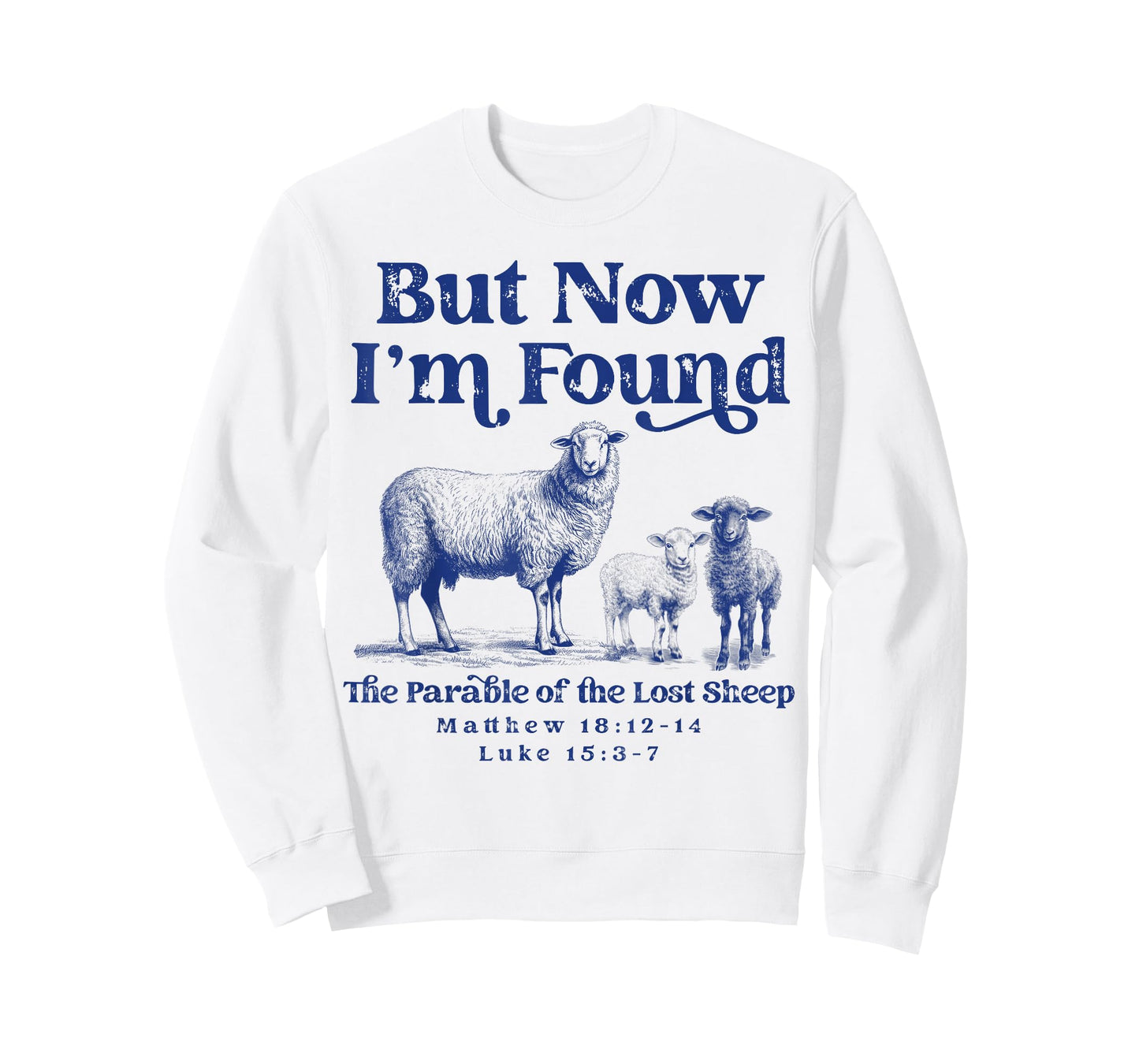 Parable of the Lost Sheep Christian Lamb Bible Scripture T-Shirt