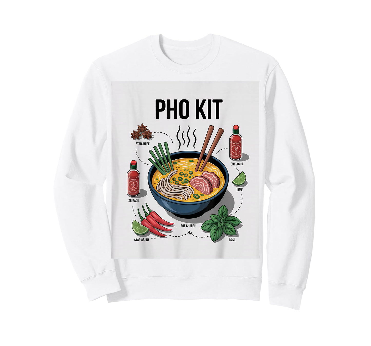 Pho Kit Soup Ingredients Pho Broth at Home Funny Pho Lover T-Shirt