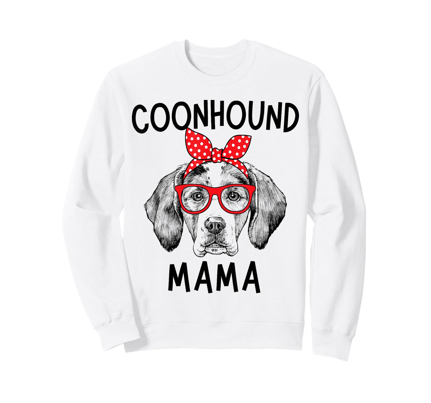 Coonhound Mama Coonhound Dog Mom Mother's Day T-Shirt