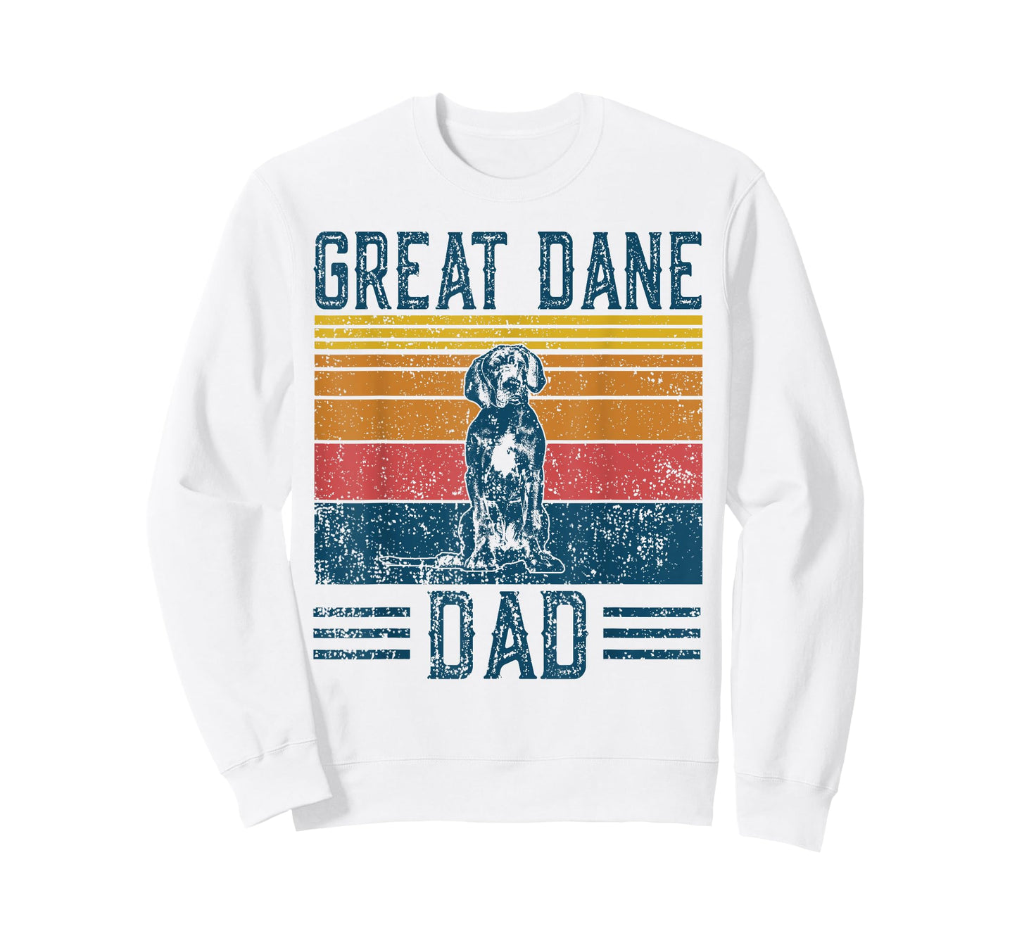 Dog Dad - Vintage Great Dane Dad Men Women Kids T-Shirt