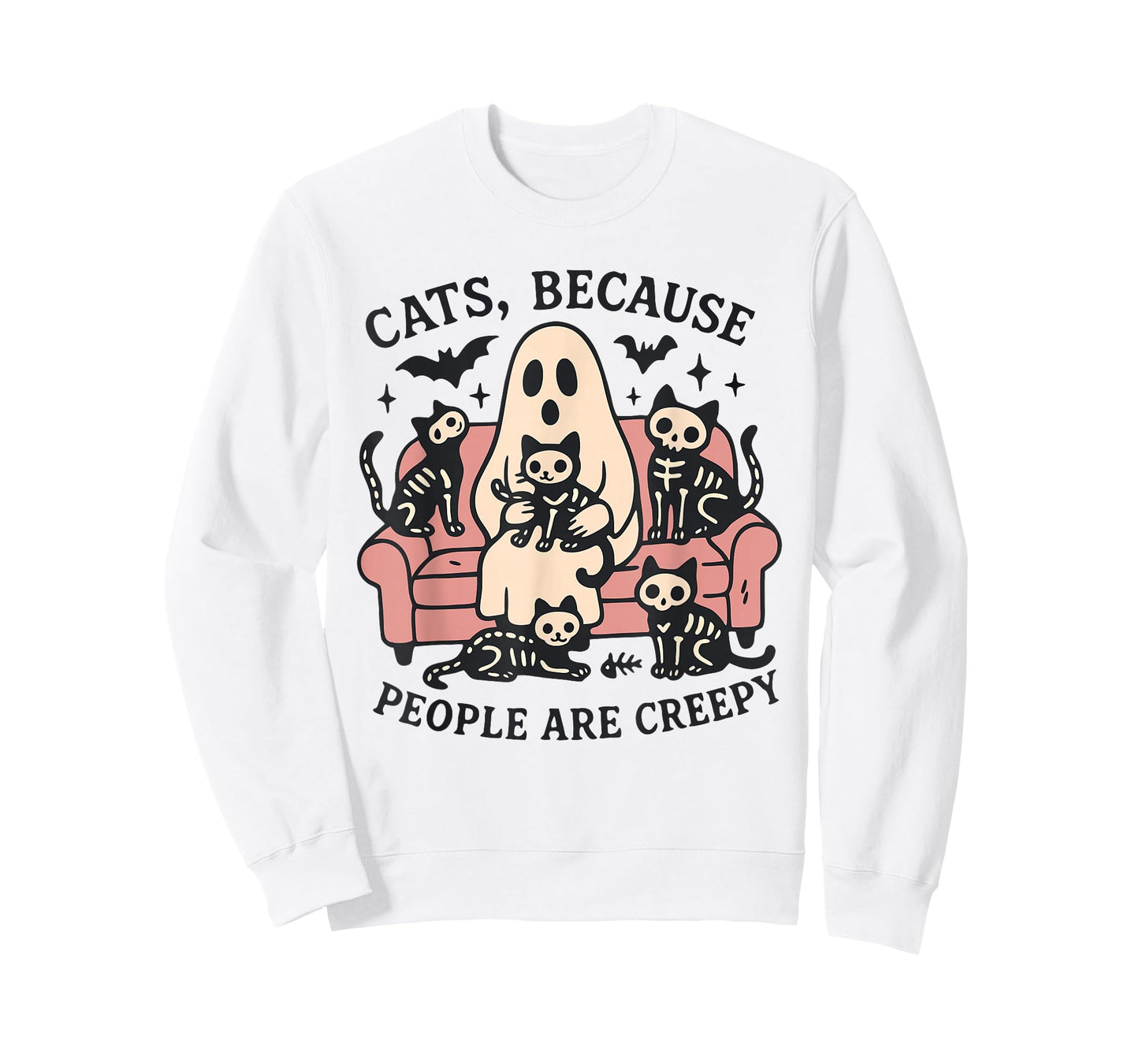 Cats Because People are Creepy T-Shirt